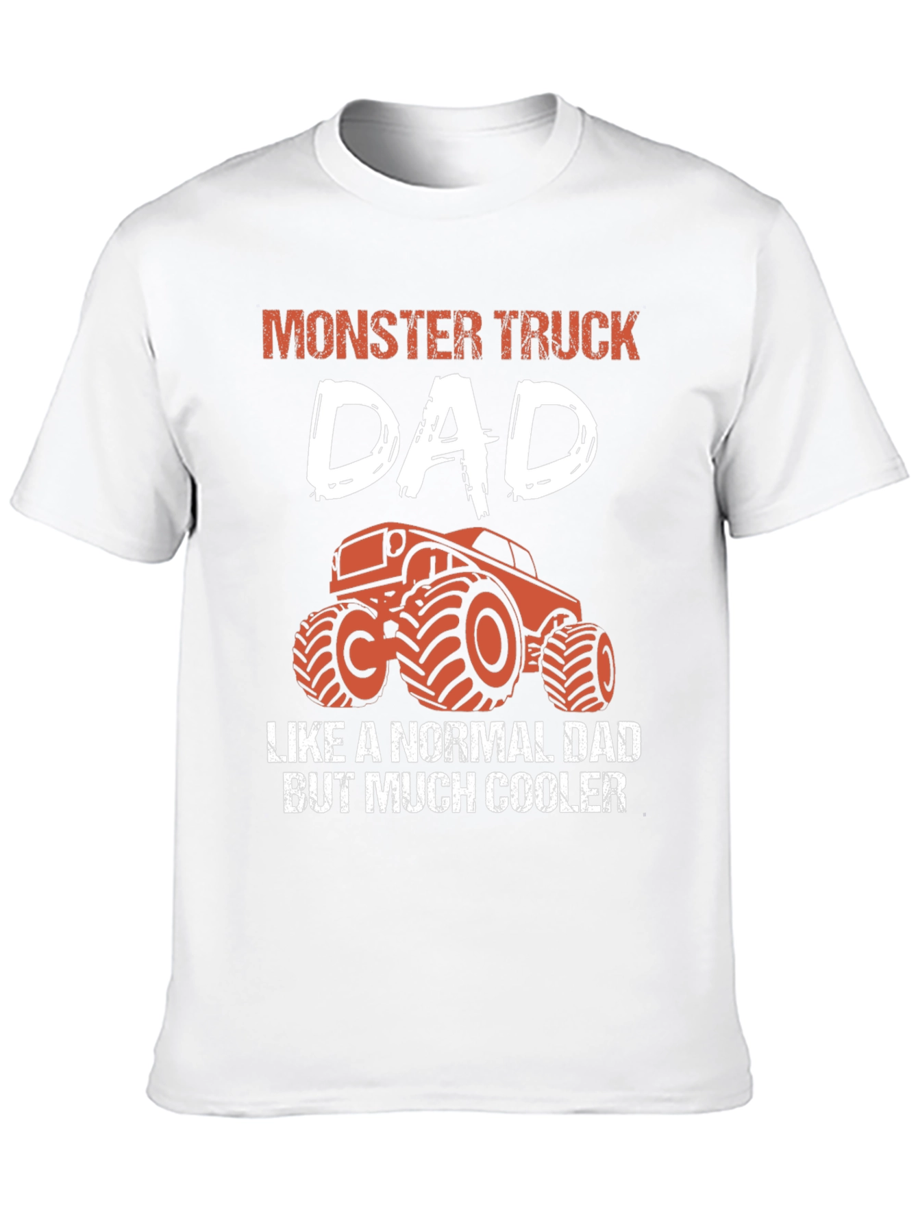 Monster Truck Dad Graphic T-Shirt