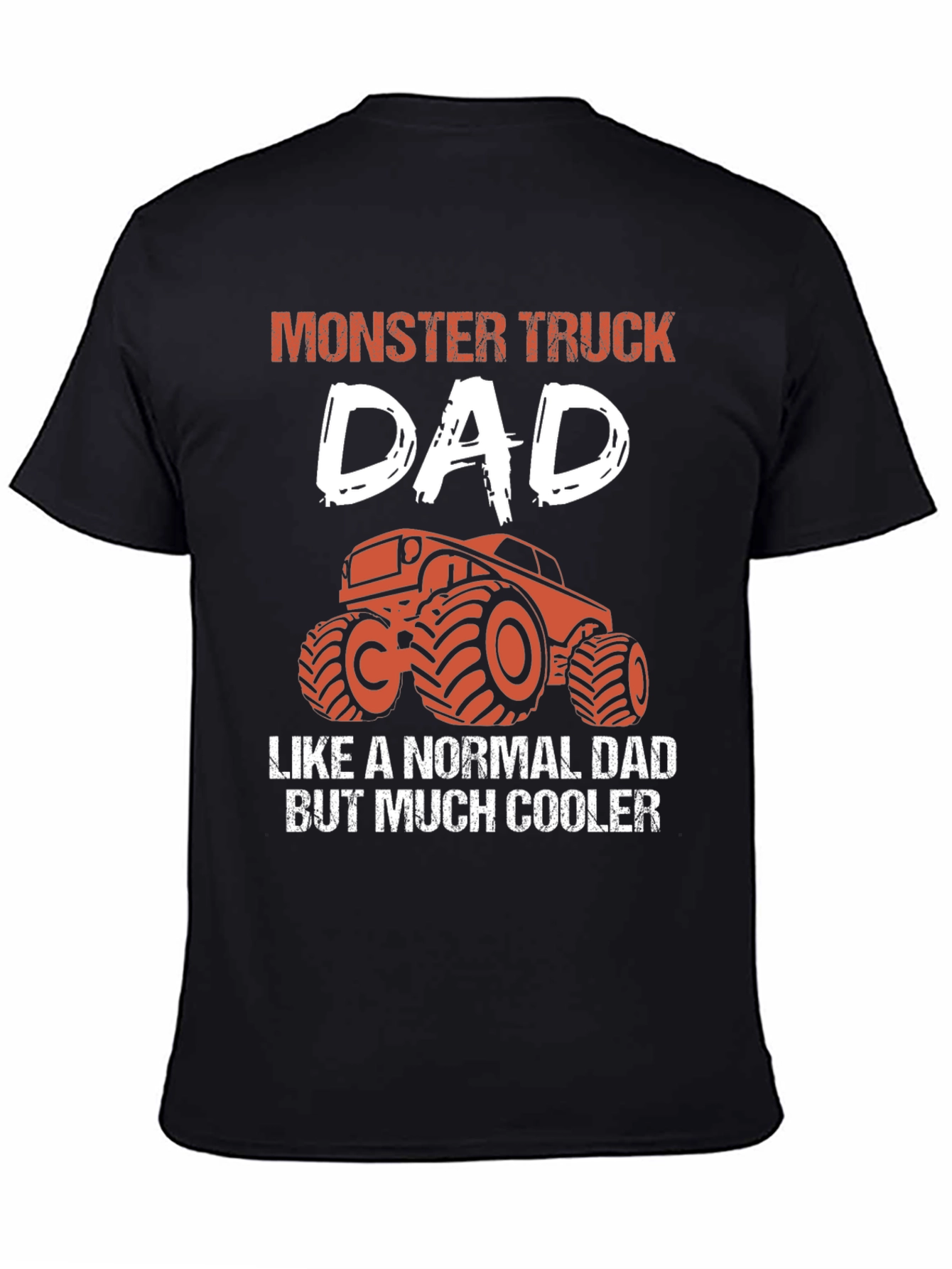 Monster Truck Dad Graphic T-Shirt