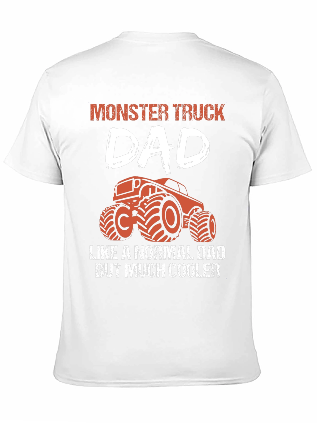 Monster Truck Dad Graphic T-Shirt