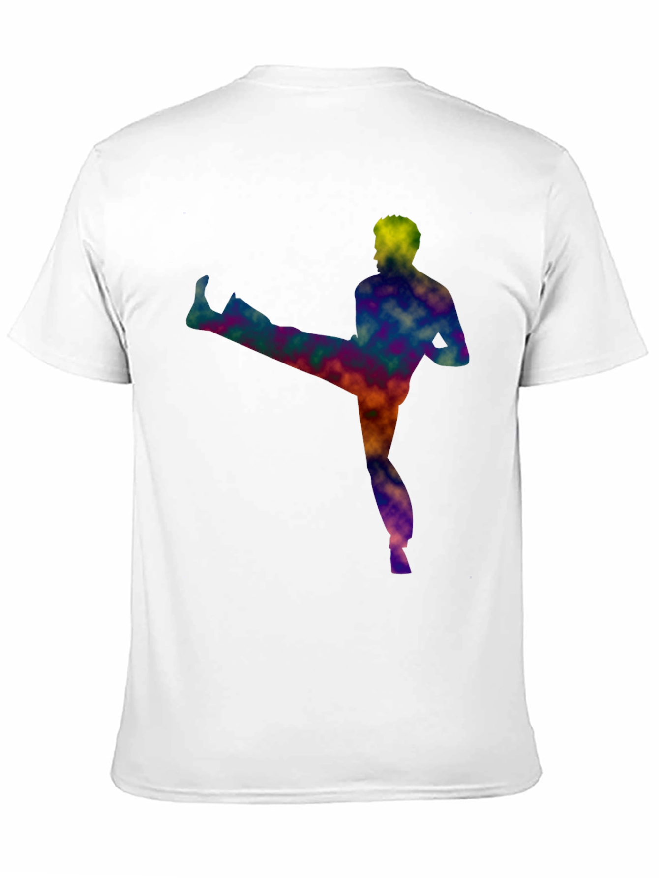 Martial Arts Kick Black T-Shirt