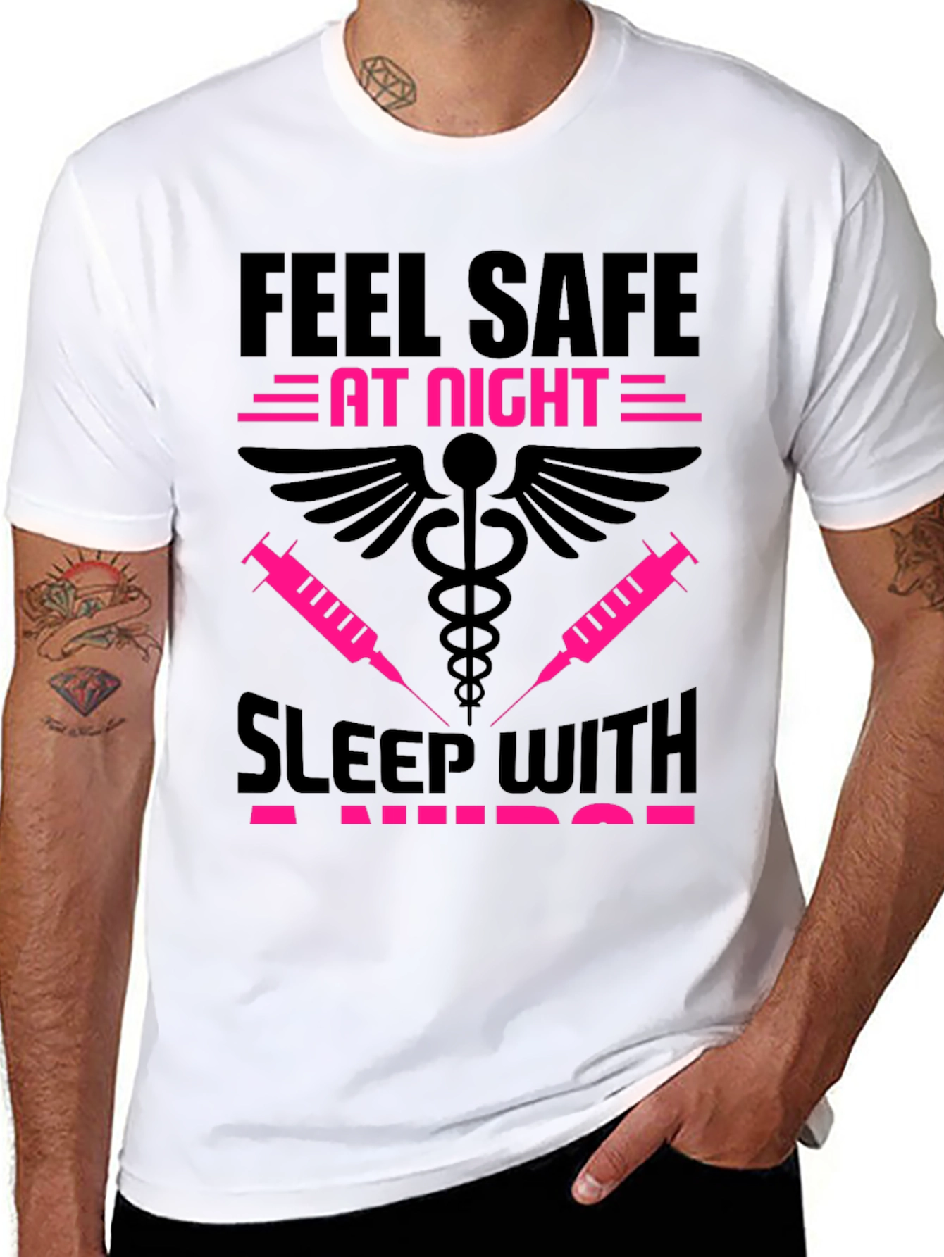 Feel Safe At Night T-Shirt