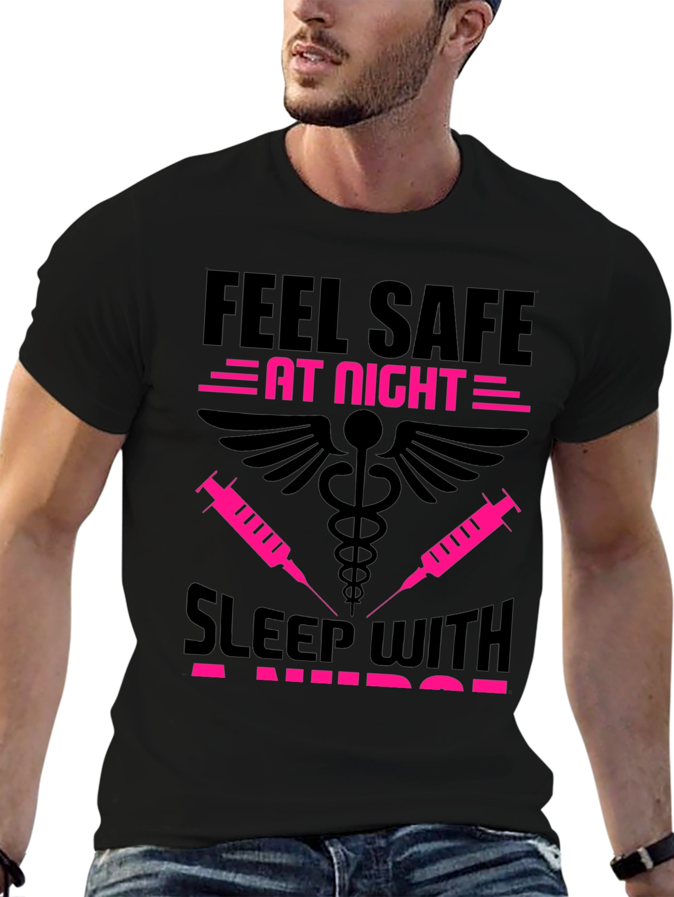 Feel Safe At Night T-Shirt