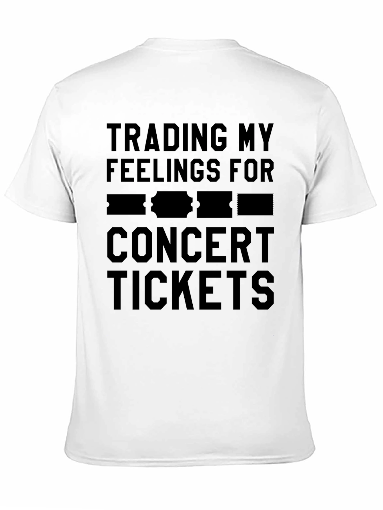 Trading Feelings Concert Tickets T-Shirt