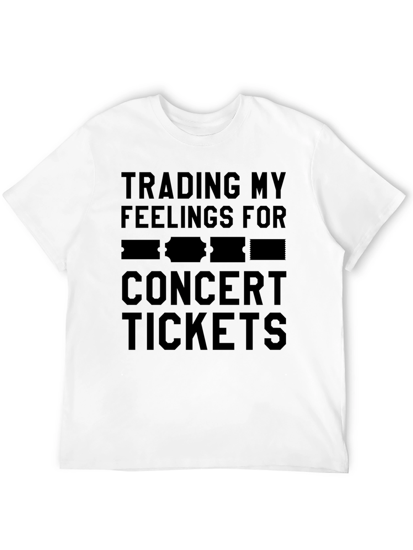 Trading Feelings Concert Tickets T-Shirt