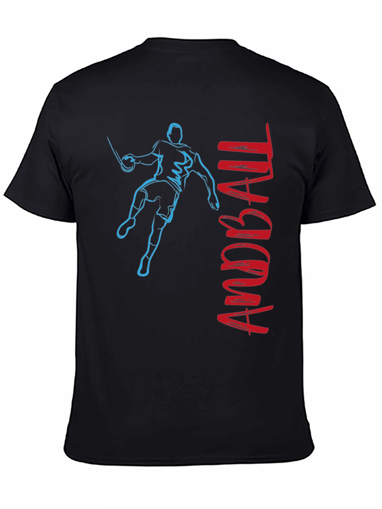 ANDDBALL Black Graphic Tee