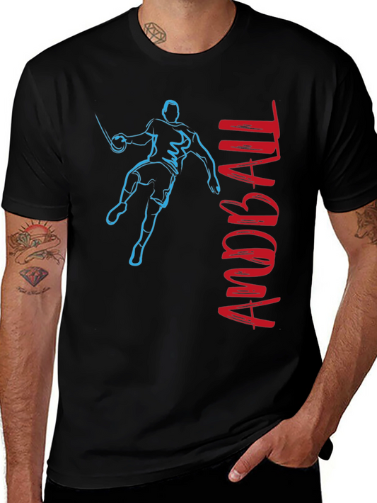 ANDDBALL Black Graphic Tee