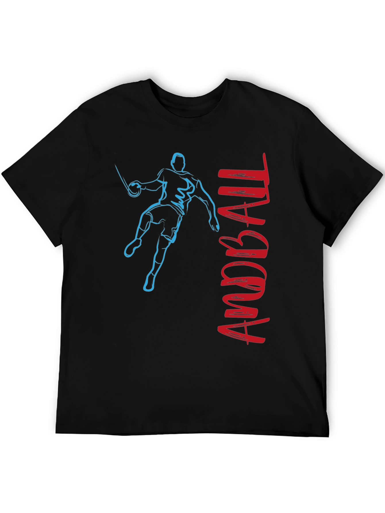 ANDDBALL Black Graphic Tee