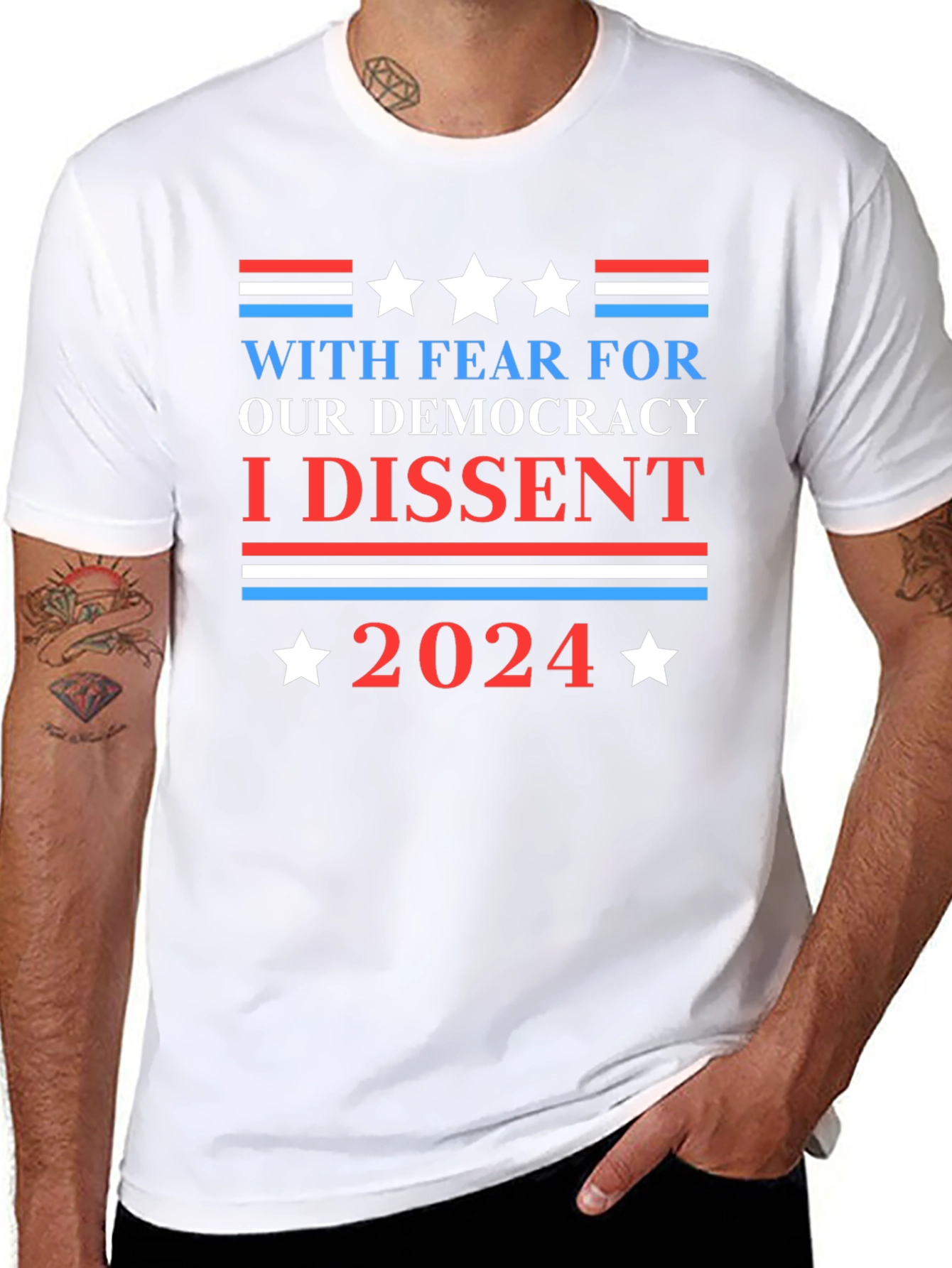 I Dissent 2024 T-Shirt - Political Statement Tee