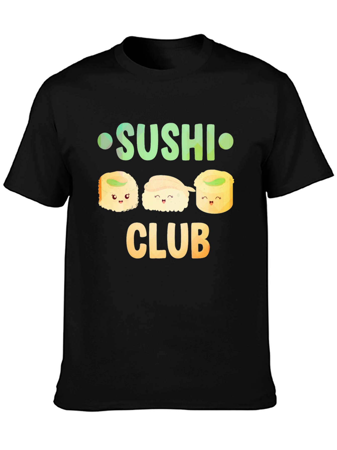 Sushi Club Graphic T-Shirt - Cute & Comfortable