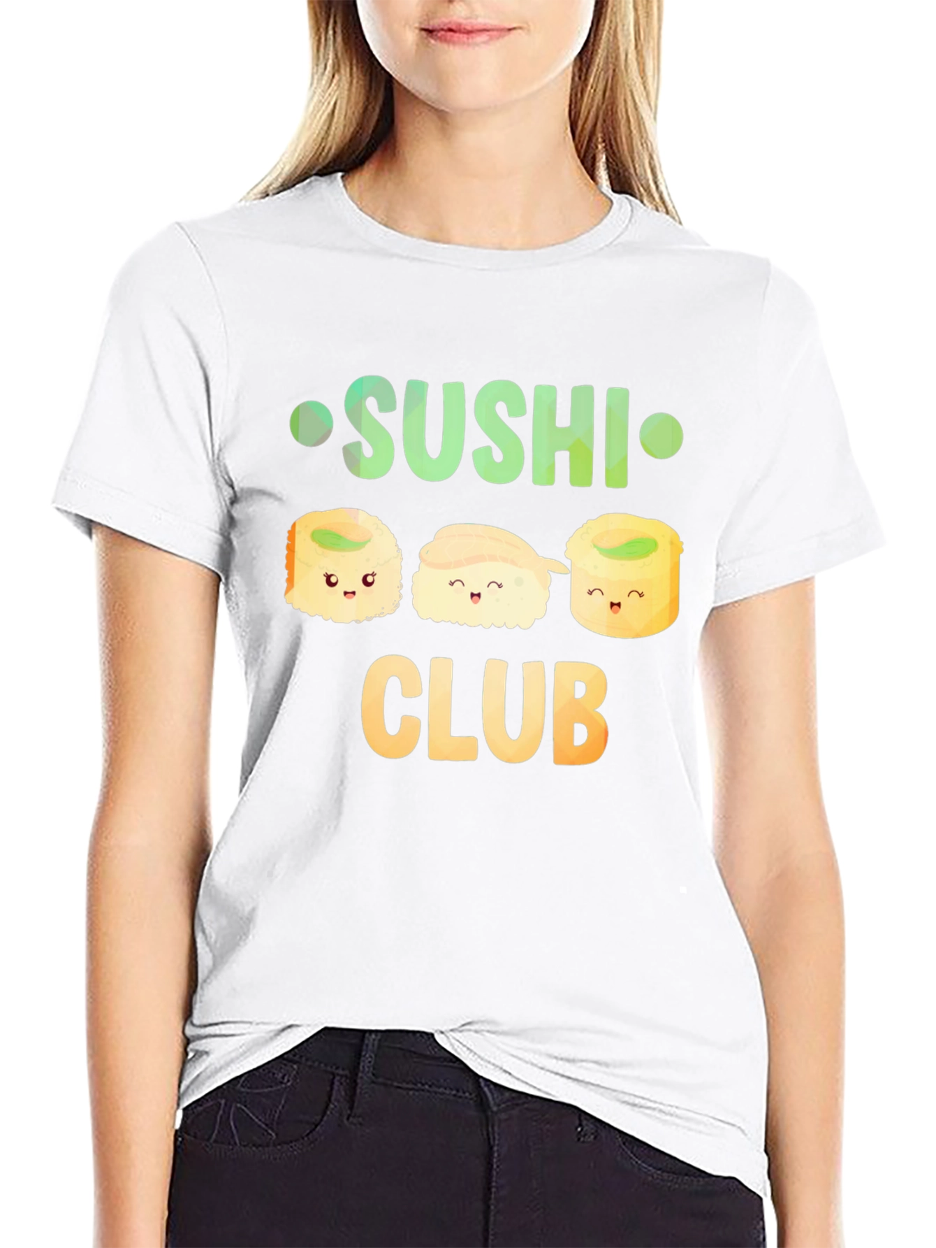 Sushi Club Graphic T-Shirt - Cute & Comfortable