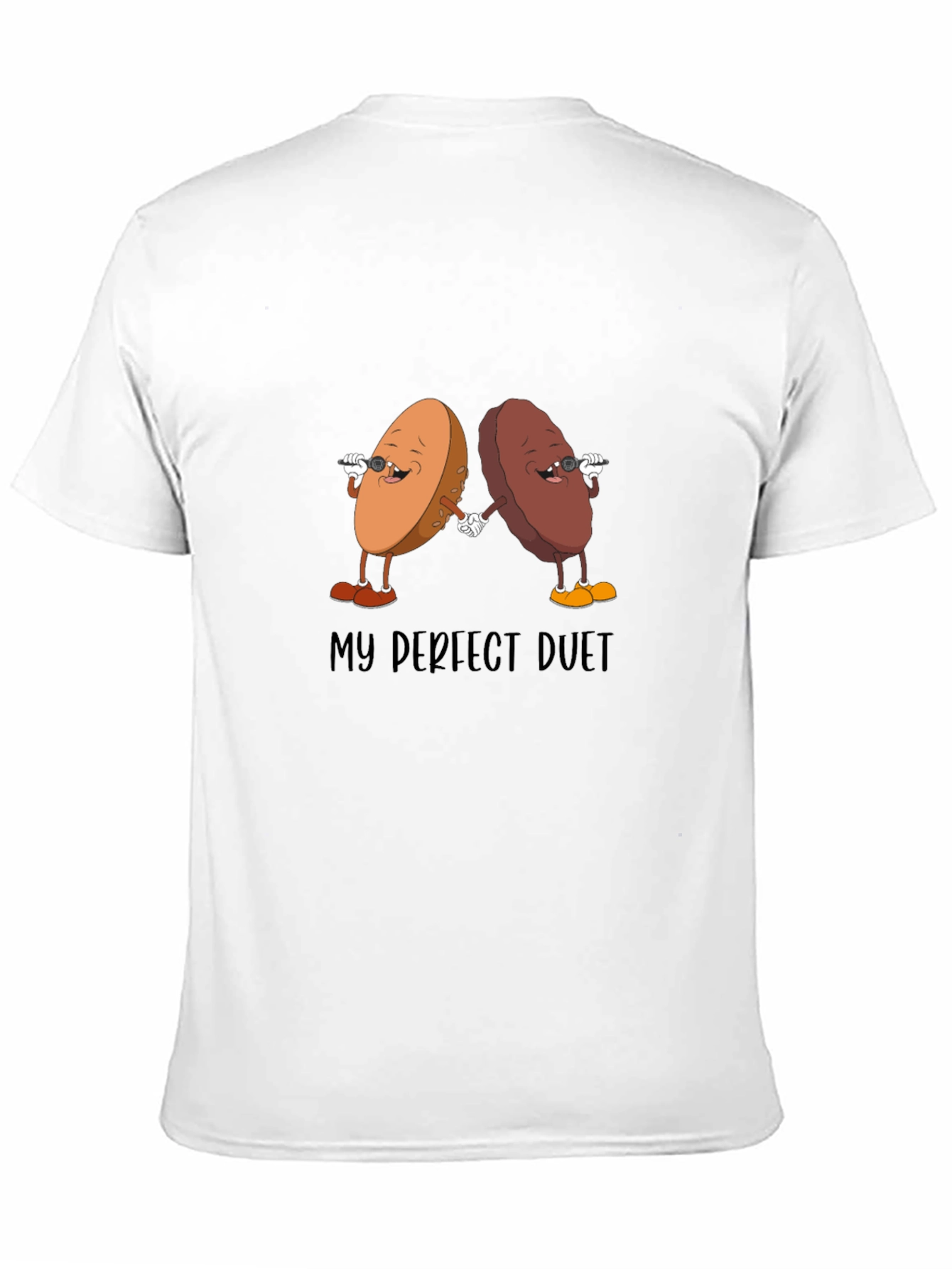 Perfect Duet Graphic T-Shirt - Unique Design