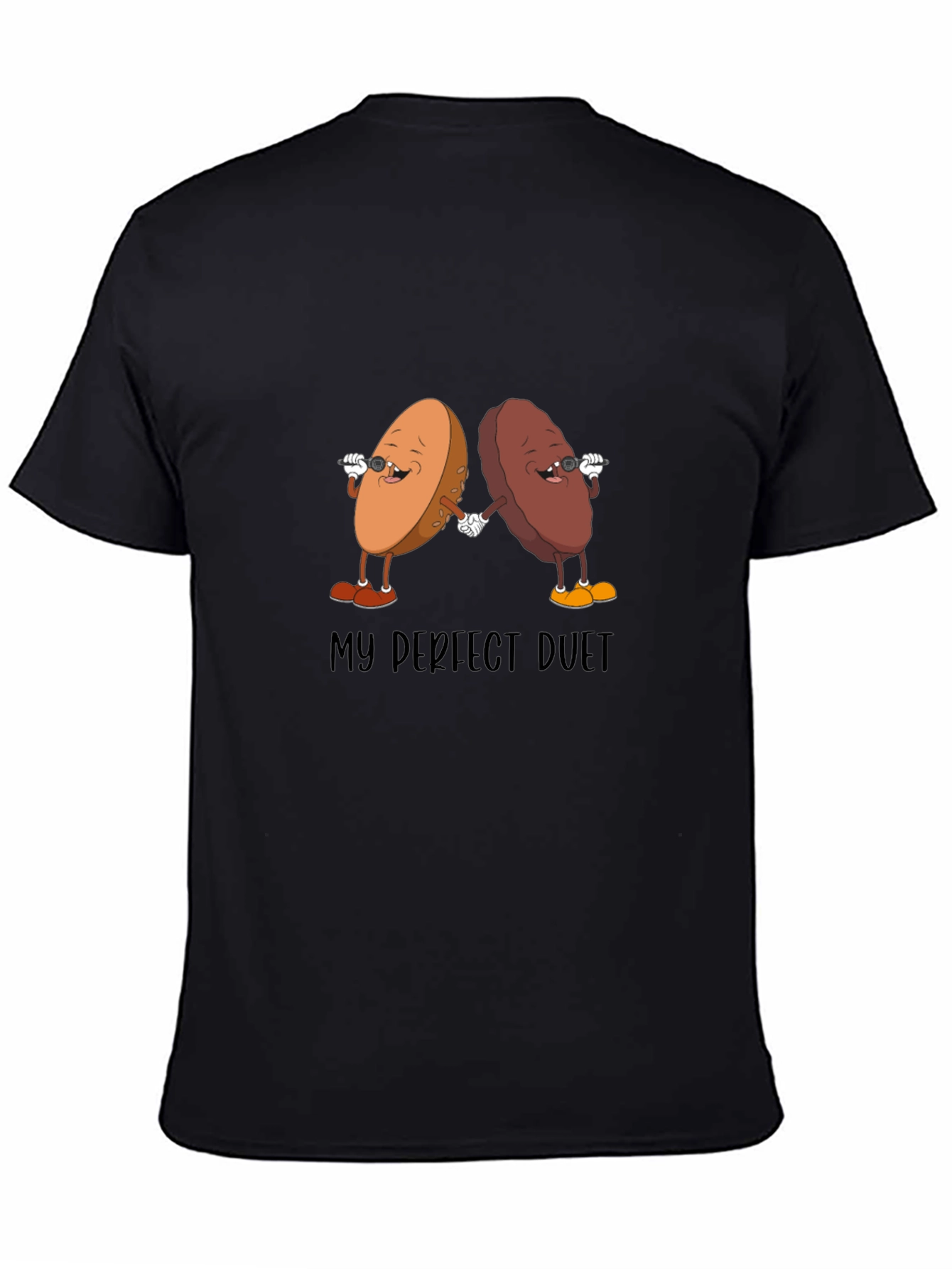 Perfect Duet Graphic T-Shirt - Unique Design
