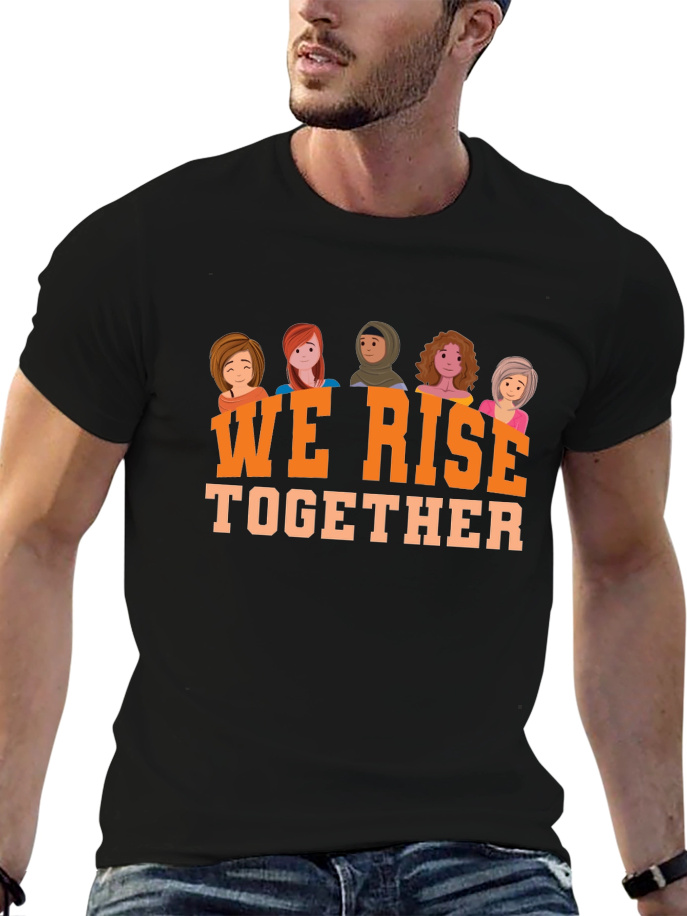 We Rise Together Graphic T-Shirt