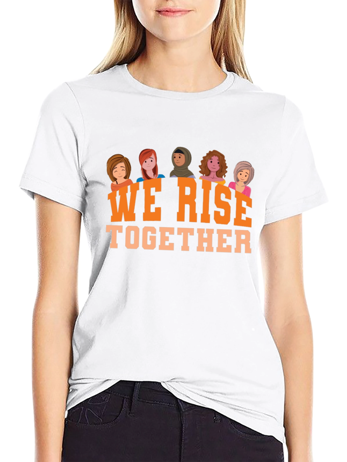 We Rise Together Graphic T-Shirt