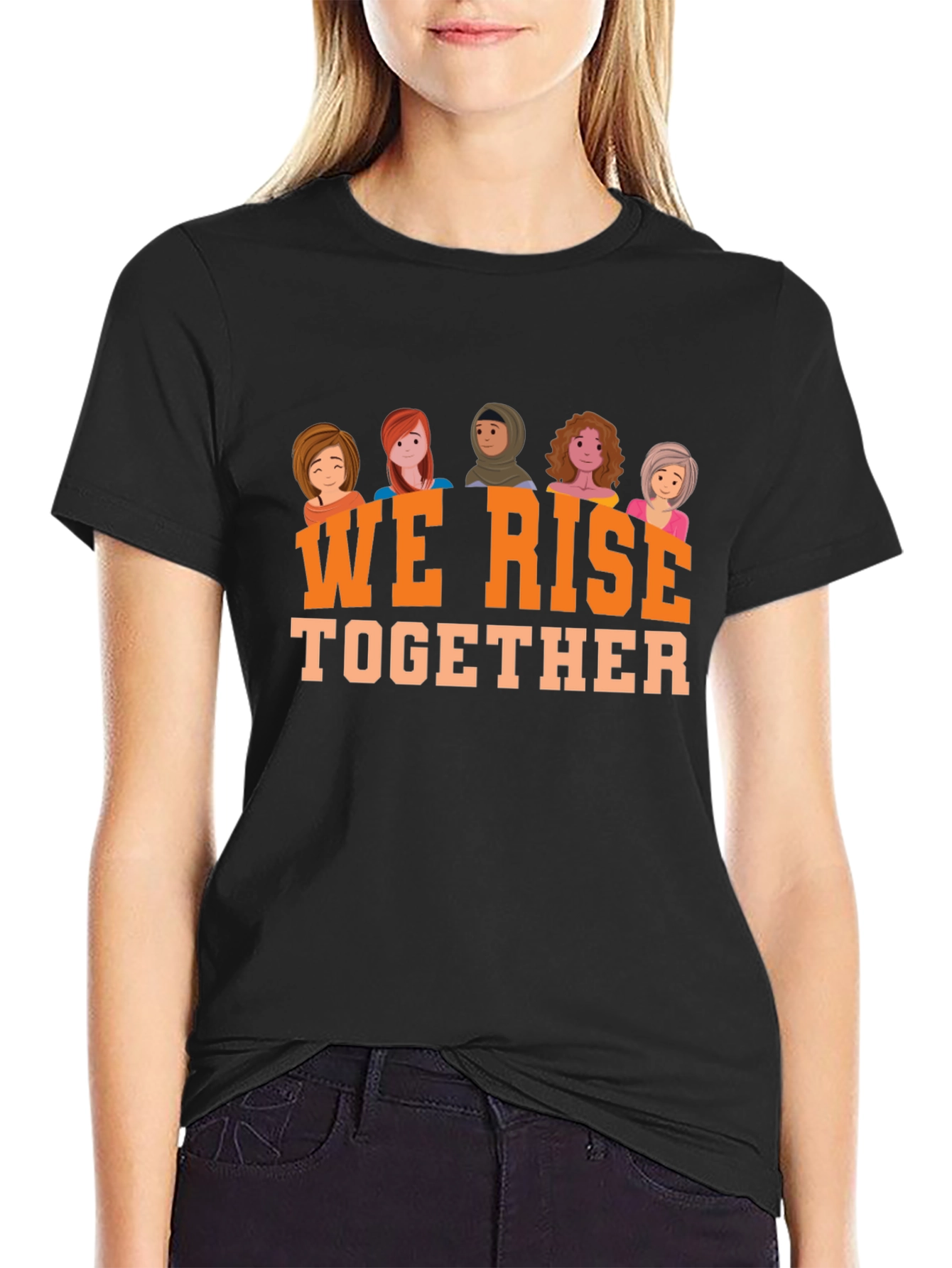 We Rise Together Graphic T-Shirt