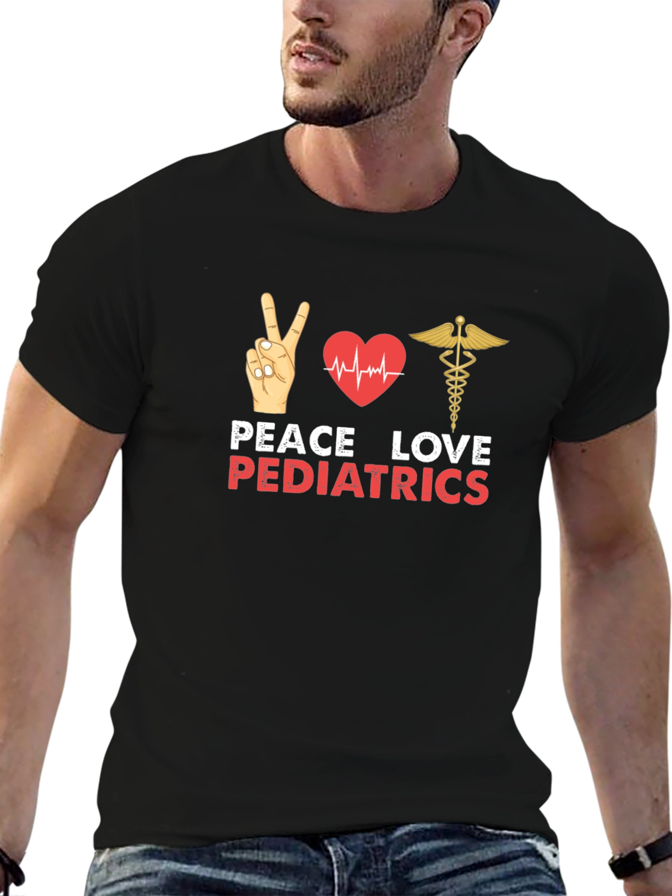 Peace Love Pediatrics T-Shirt