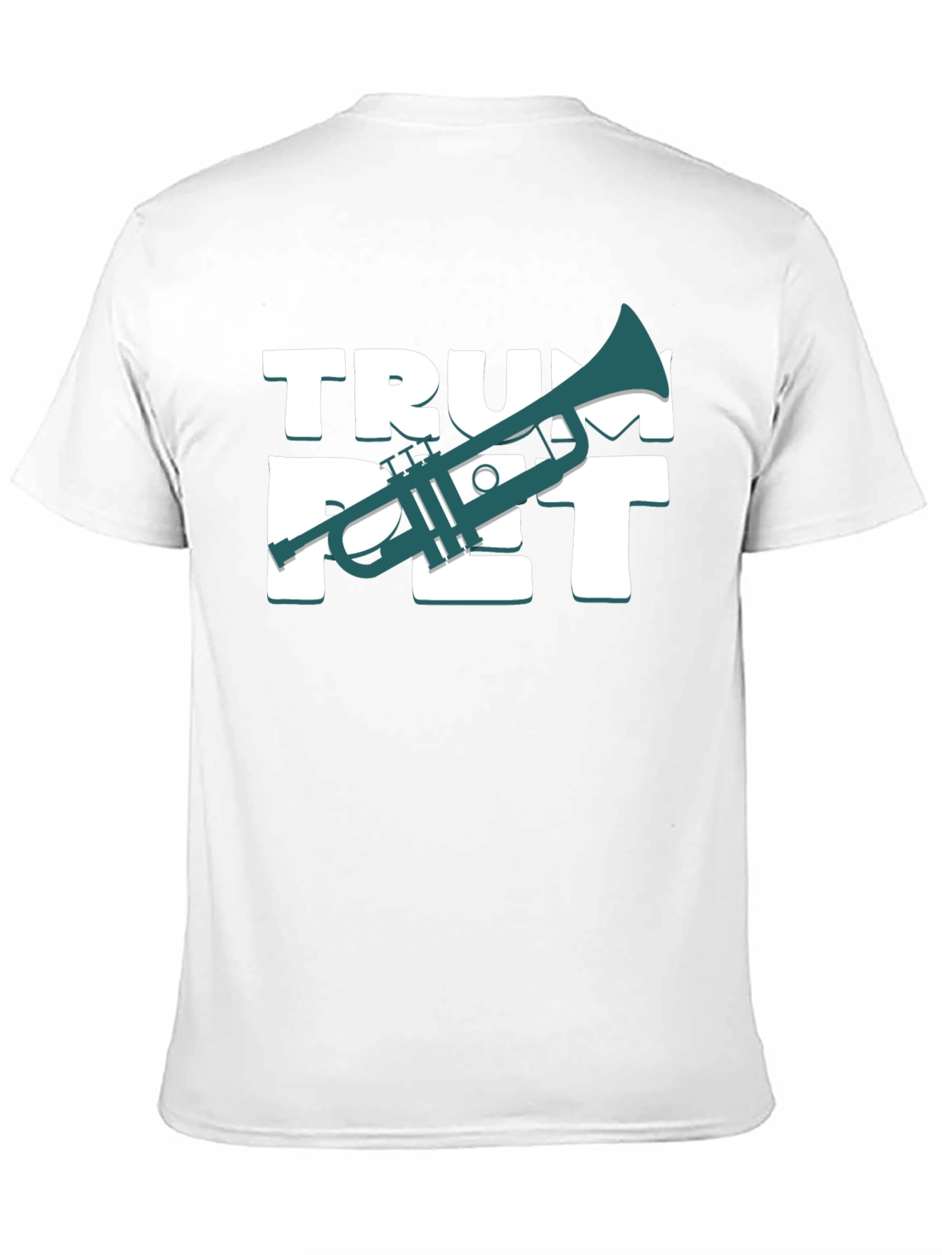 Trumpet Graphic Tee - Musician T-Shirt