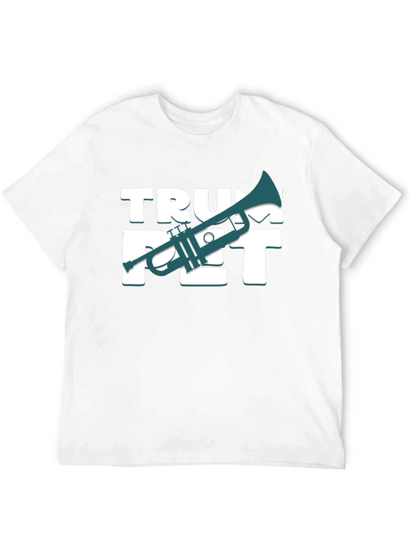 Trumpet Graphic Tee - Musician T-Shirt