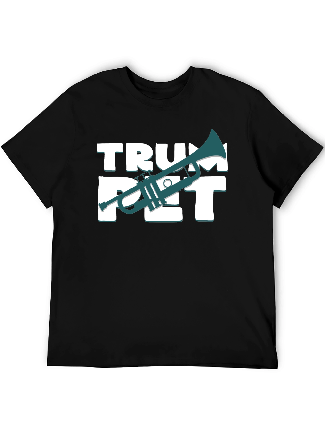 Trumpet Graphic Tee - Musician T-Shirt
