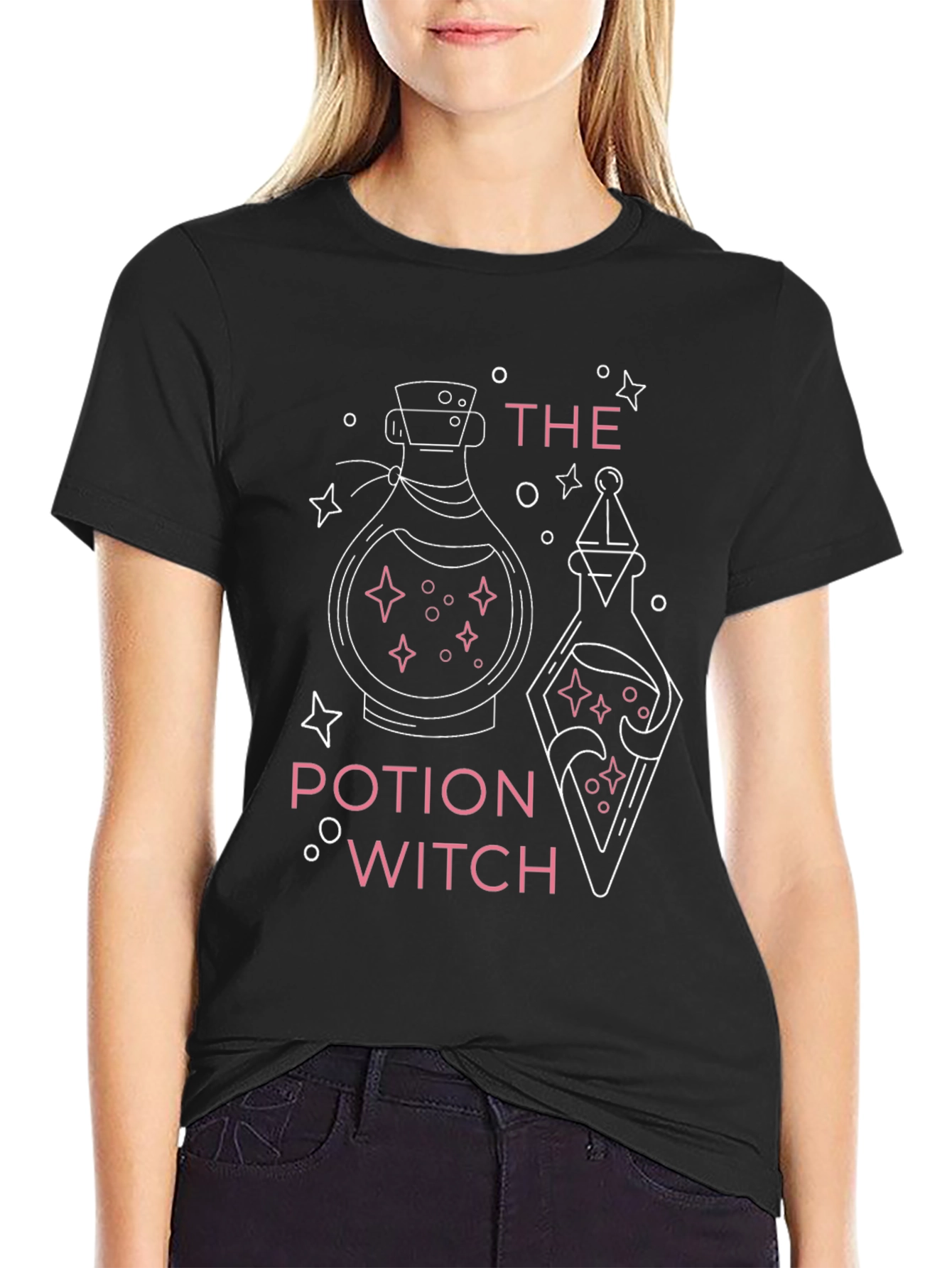 The Potion Witch T-Shirt - Magical Graphic Tee