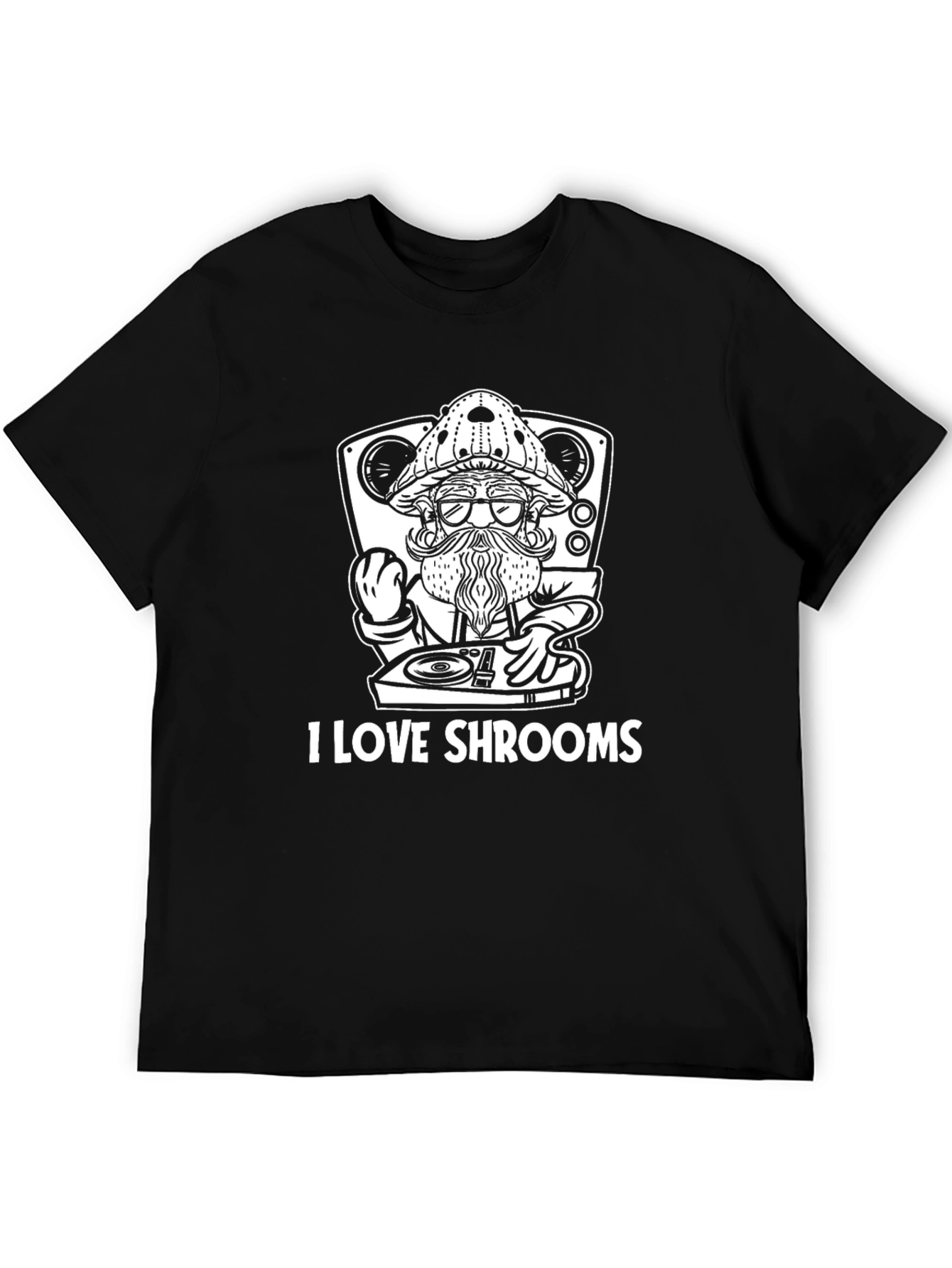 I Love Shrooms Graphic T-Shirt