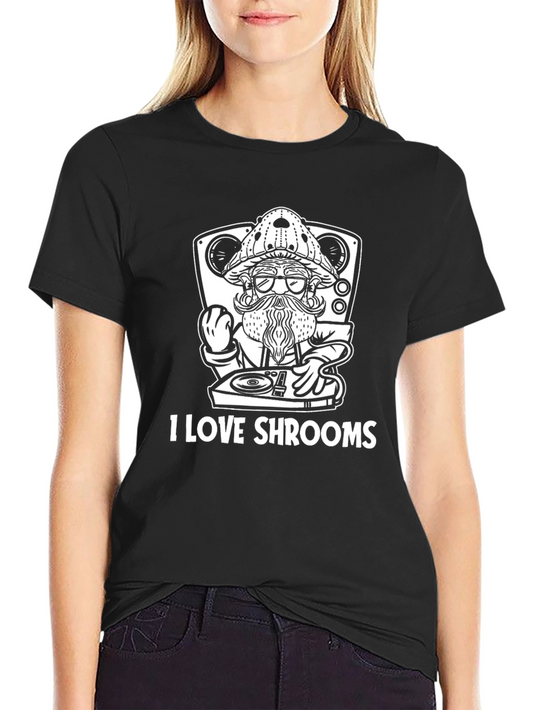I Love Shrooms Graphic T-Shirt