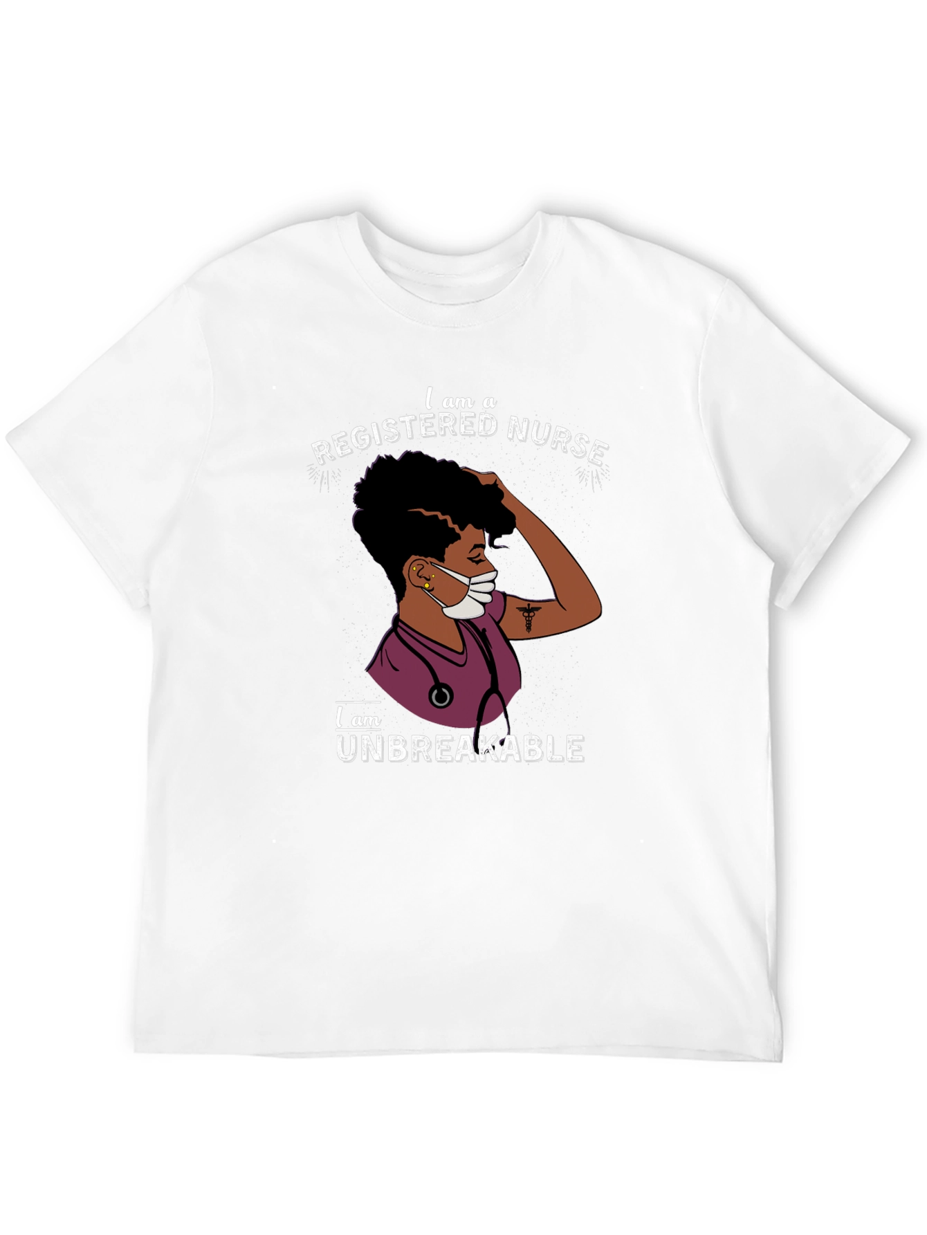 Registered Nurse Unbreakable Graphic Tee