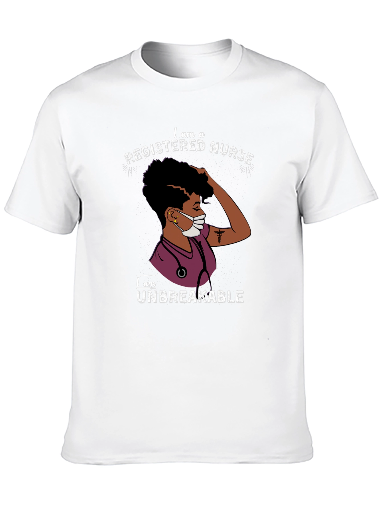 Registered Nurse Unbreakable Graphic Tee