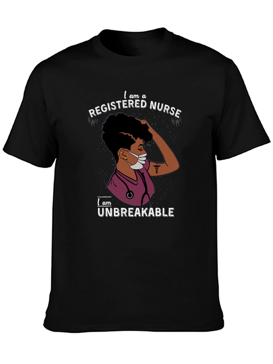 Registered Nurse Unbreakable Graphic Tee