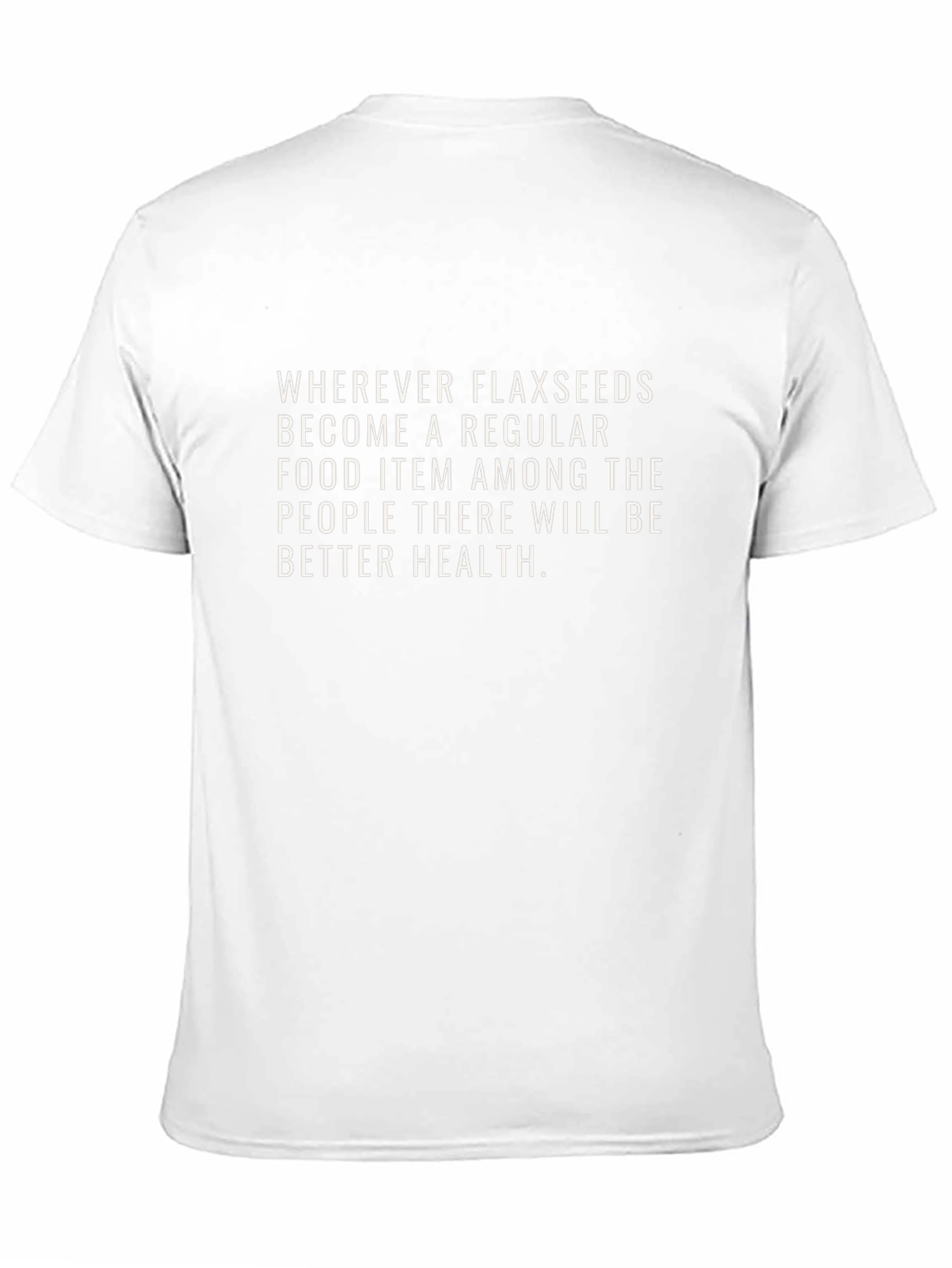 Flaxseed Health T-Shirt - Regular Fit