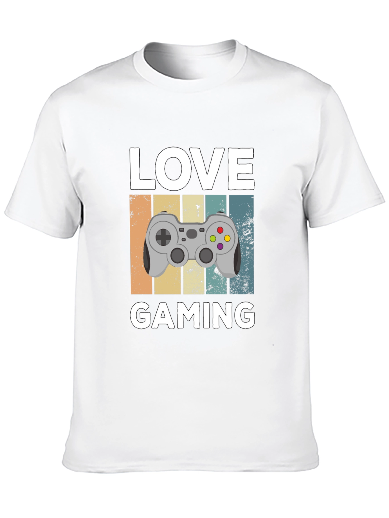 Love Gaming Graphic T-Shirt - Gamer Gift