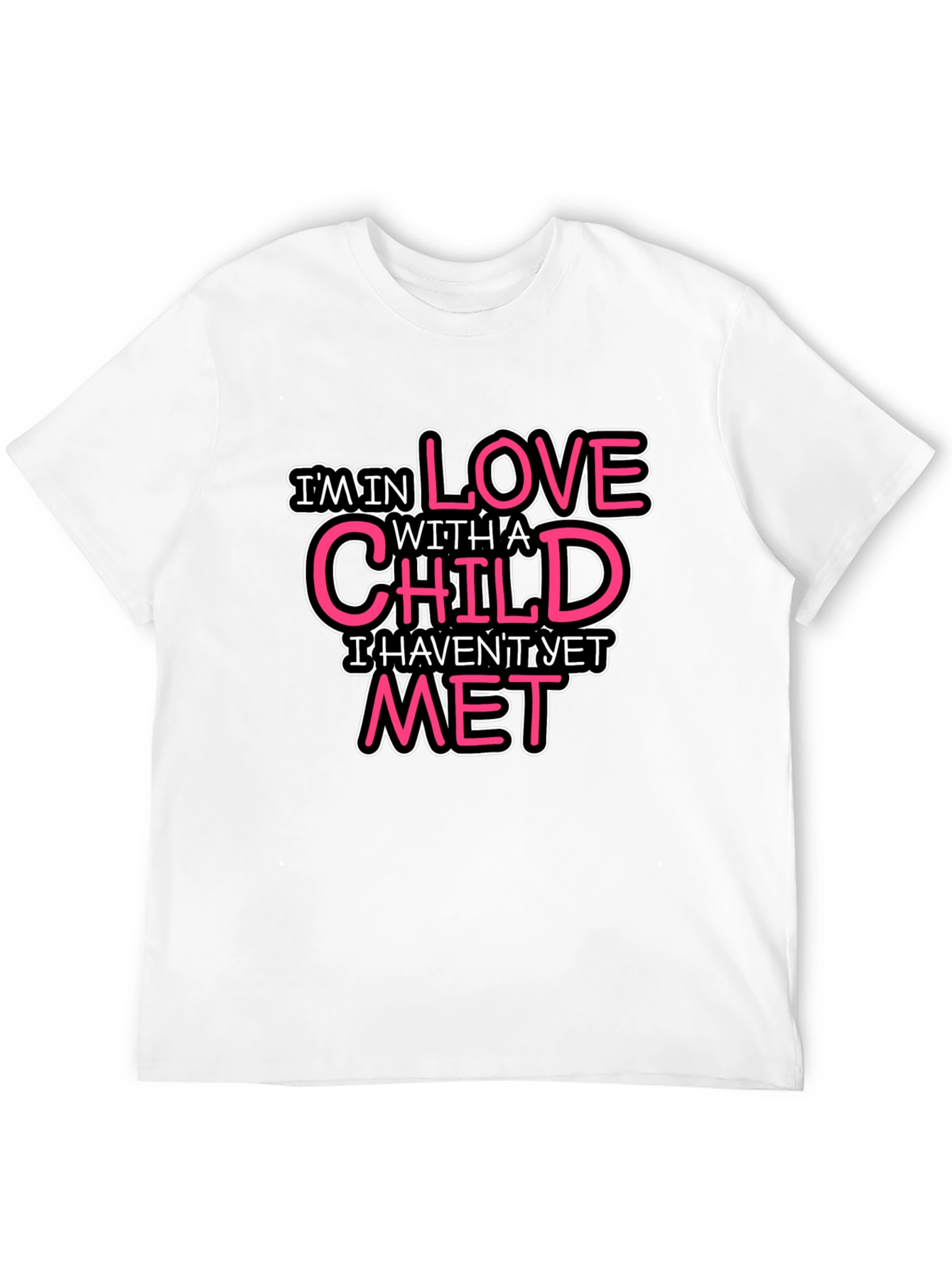 Love Child Black Graphic T-Shirt