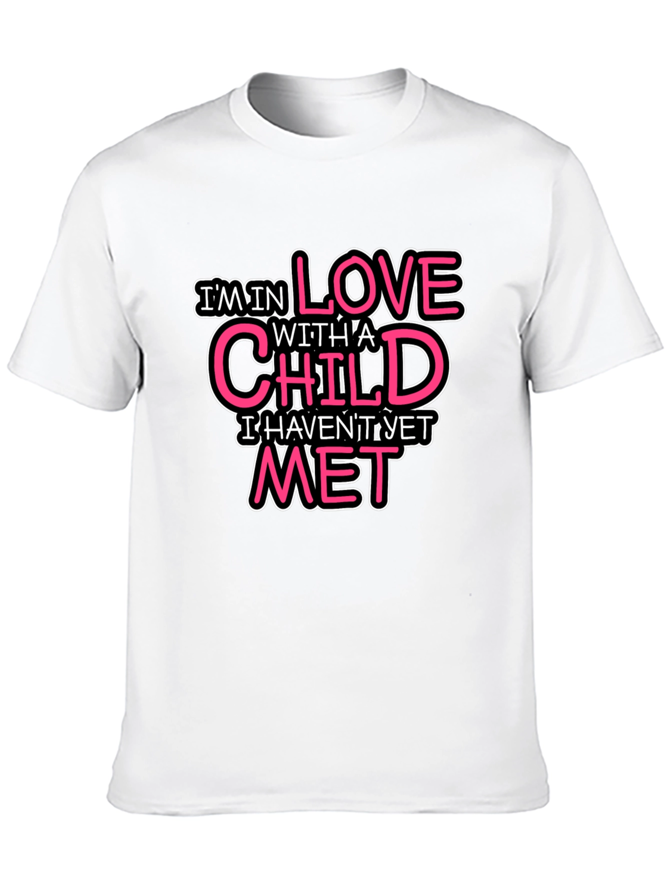 Love Child Black Graphic T-Shirt