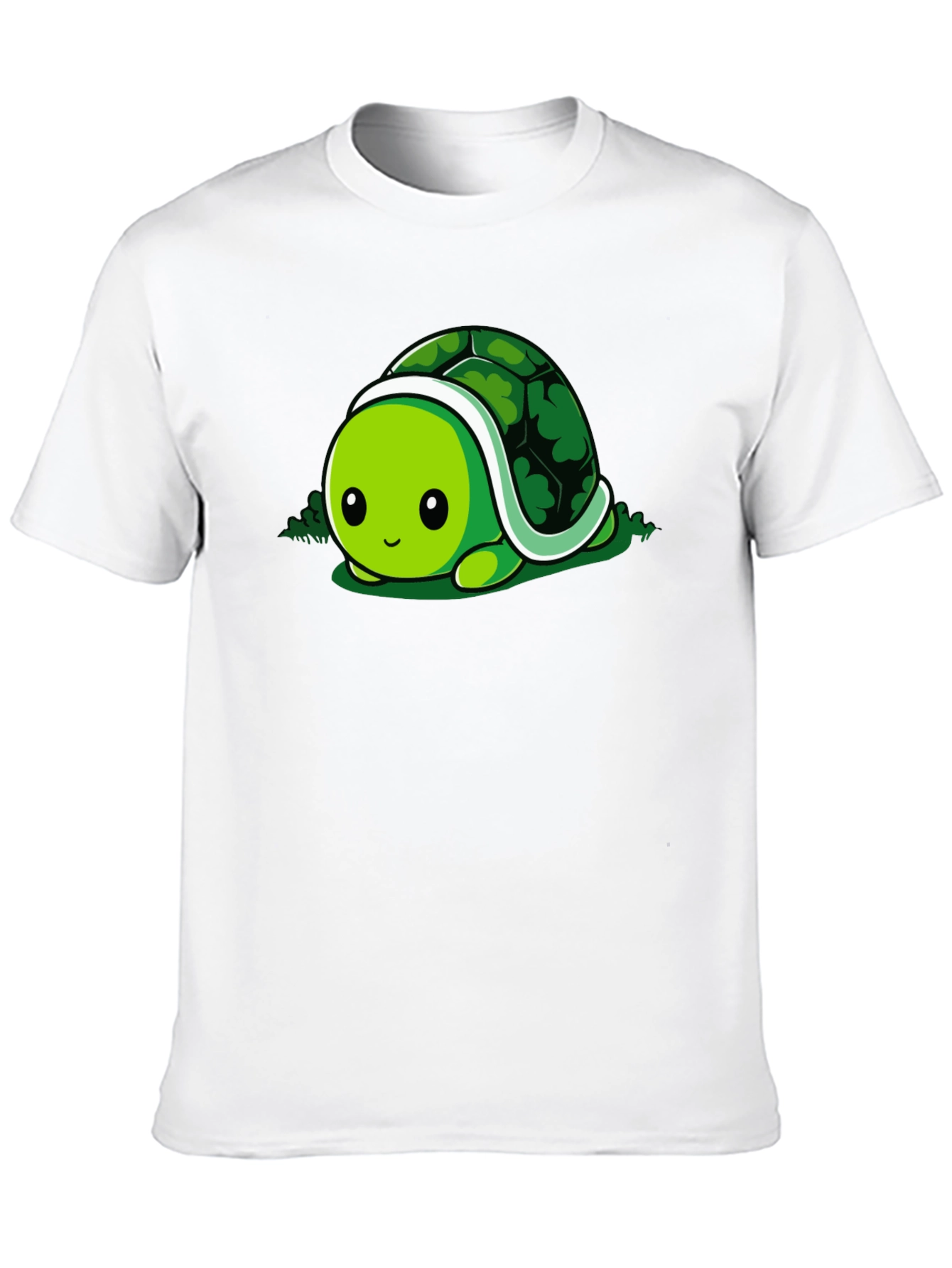 Cute Turtle Graphic Tee - Soft Cotton Blend