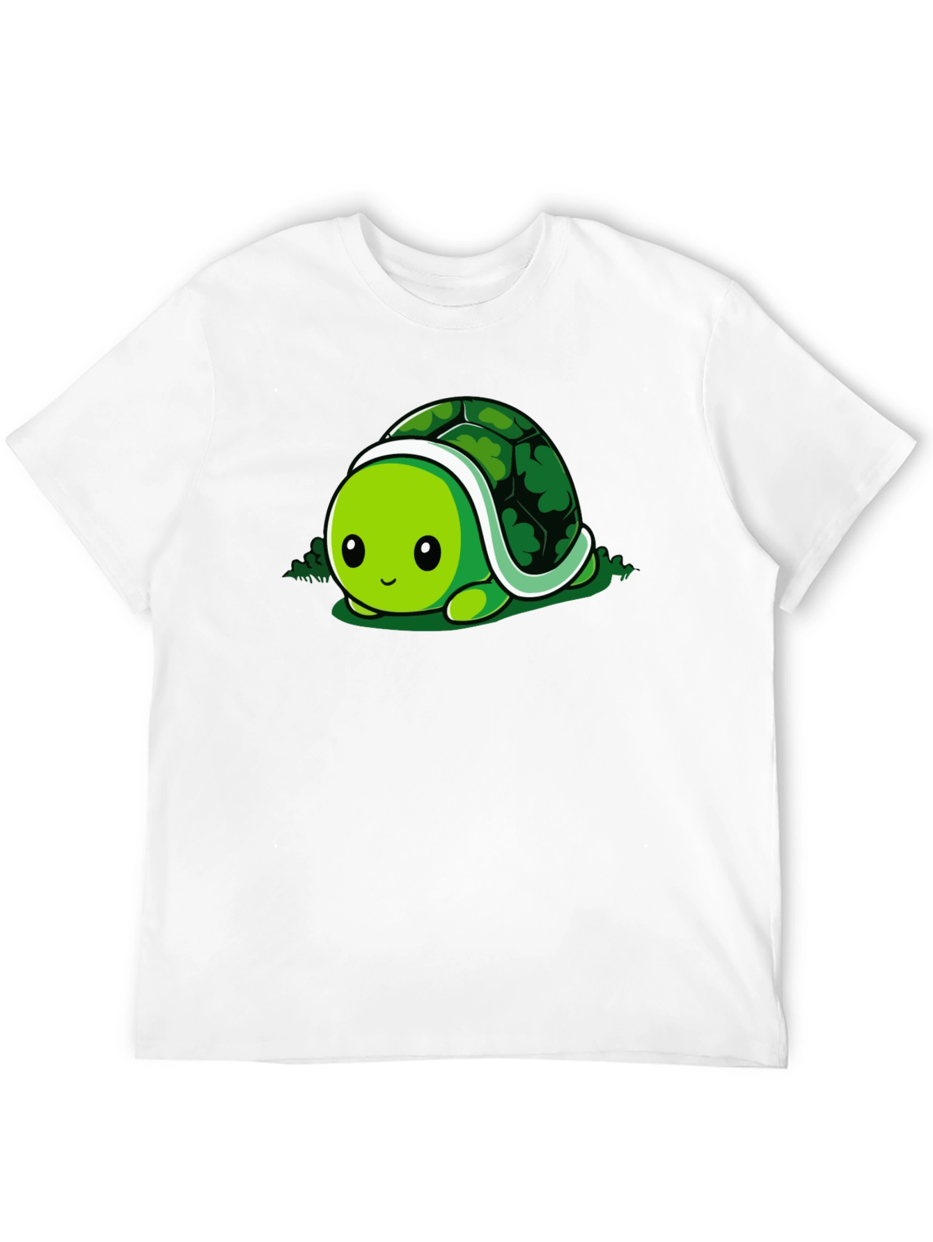 Cute Turtle Graphic Tee - Soft Cotton Blend