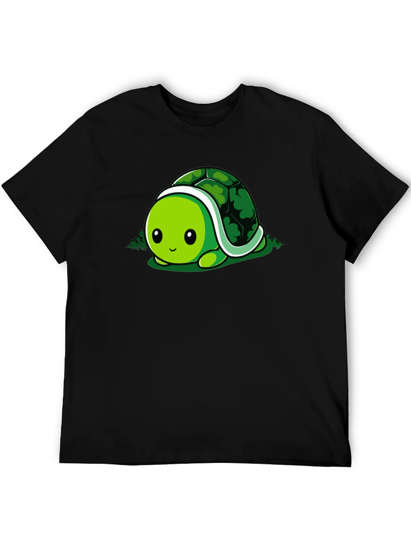 Cute Turtle Graphic Tee - Soft Cotton Blend