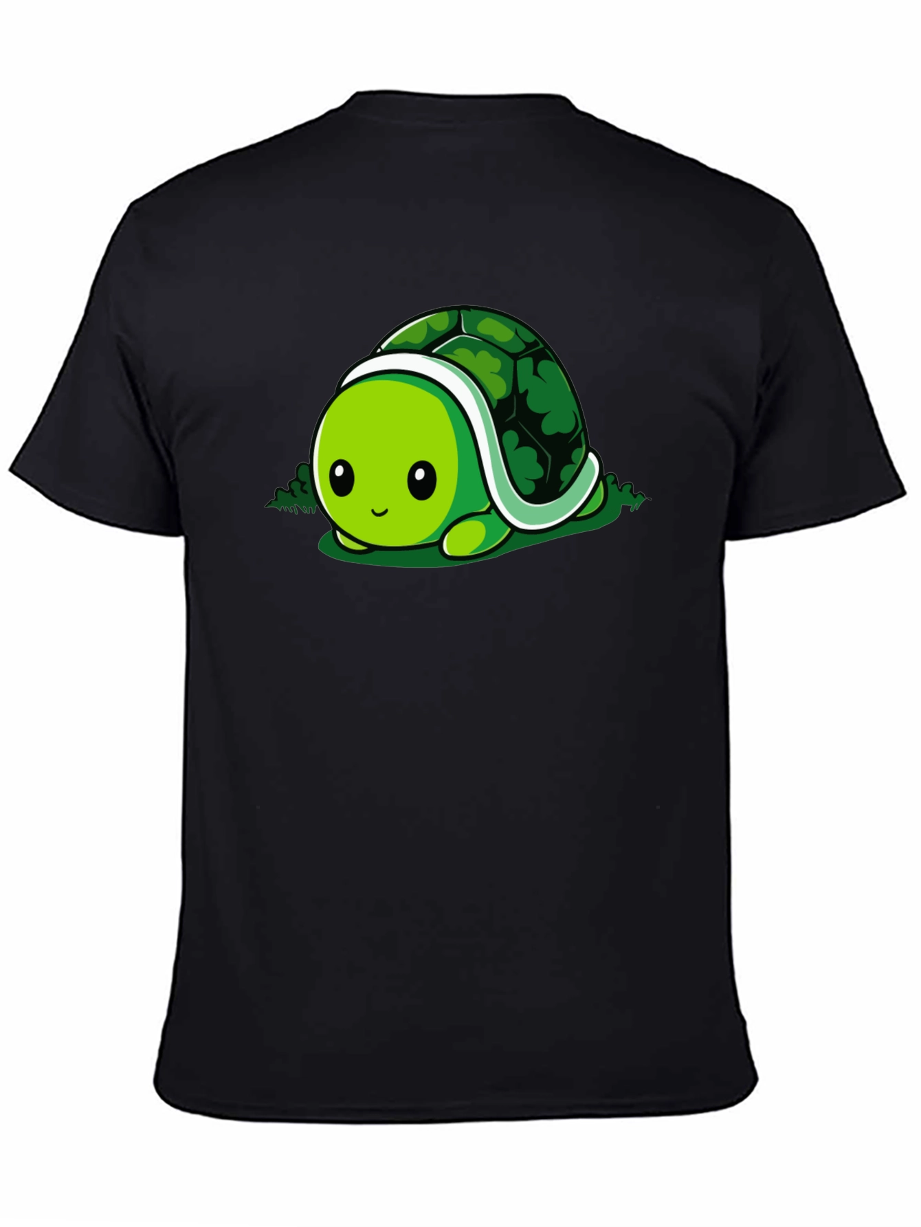 Cute Turtle Graphic Tee - Soft Cotton Blend