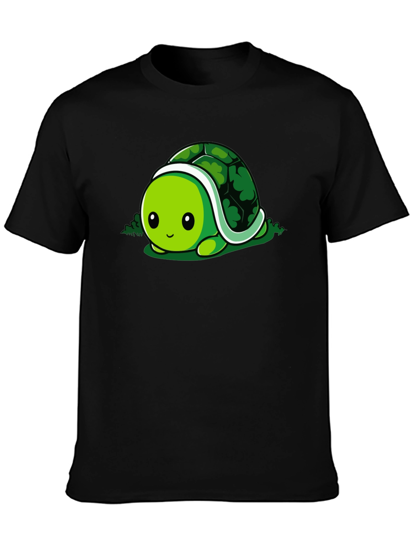 Cute Turtle Graphic Tee - Soft Cotton Blend