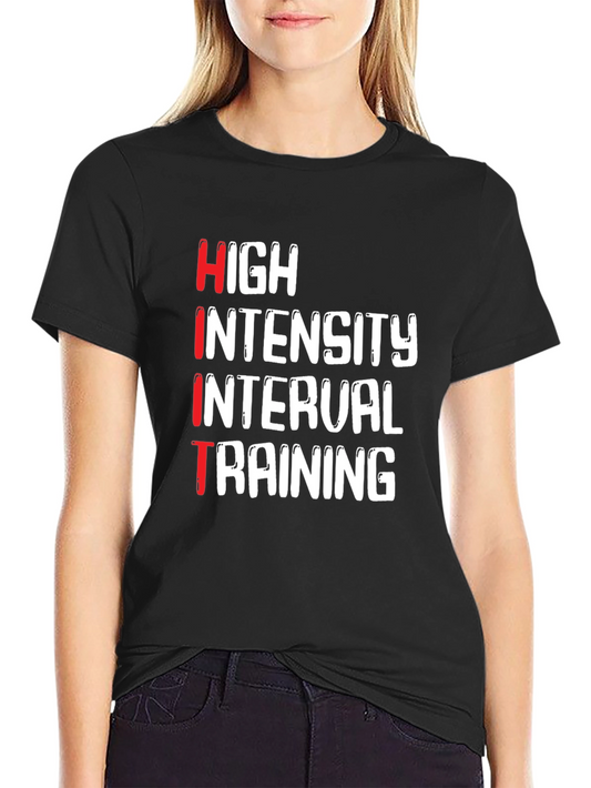 HIIT Training Tee - High Intensity Interval Workout Shirt