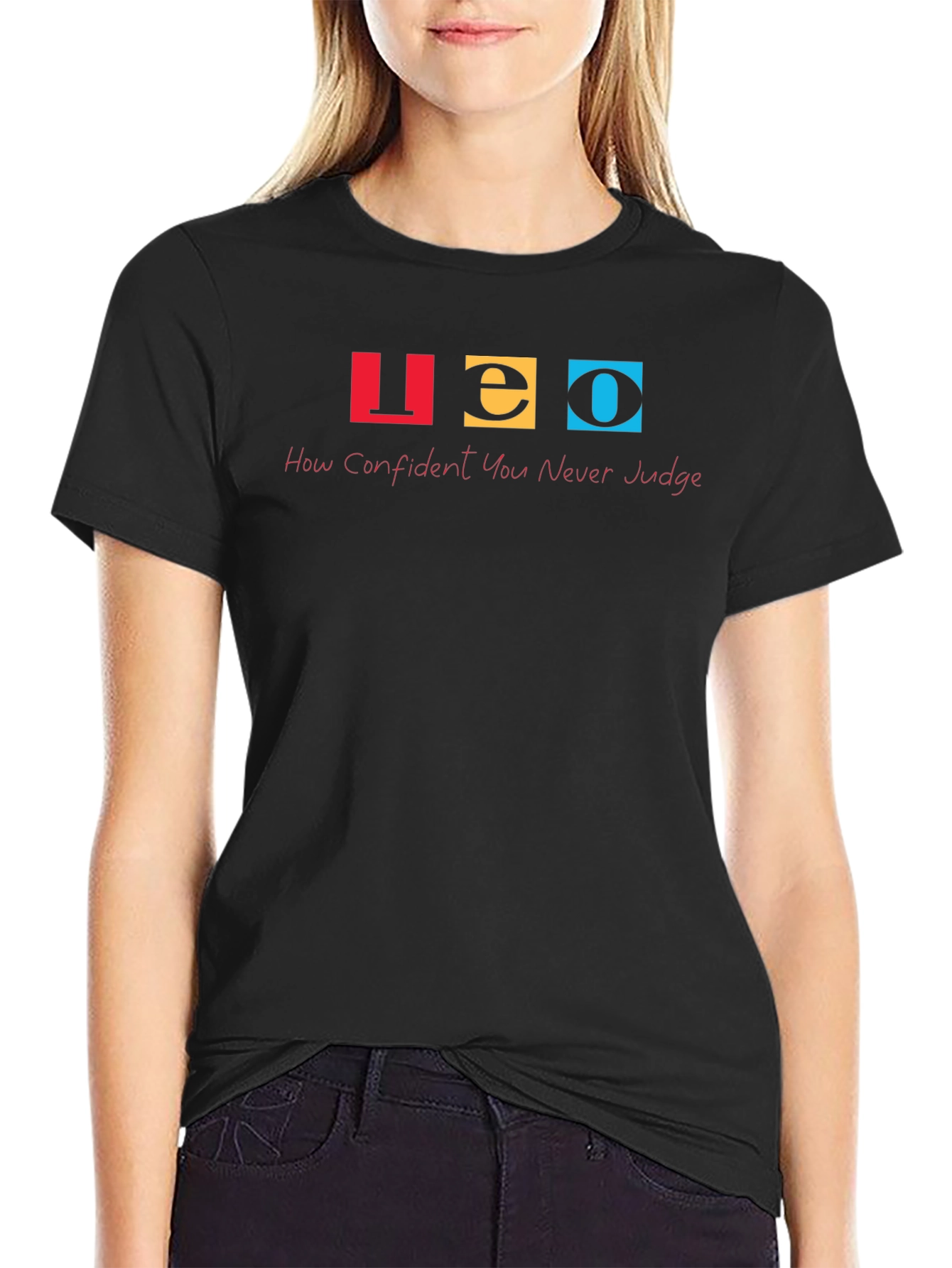 LEO Graphic T-Shirt - Confident Never Judge