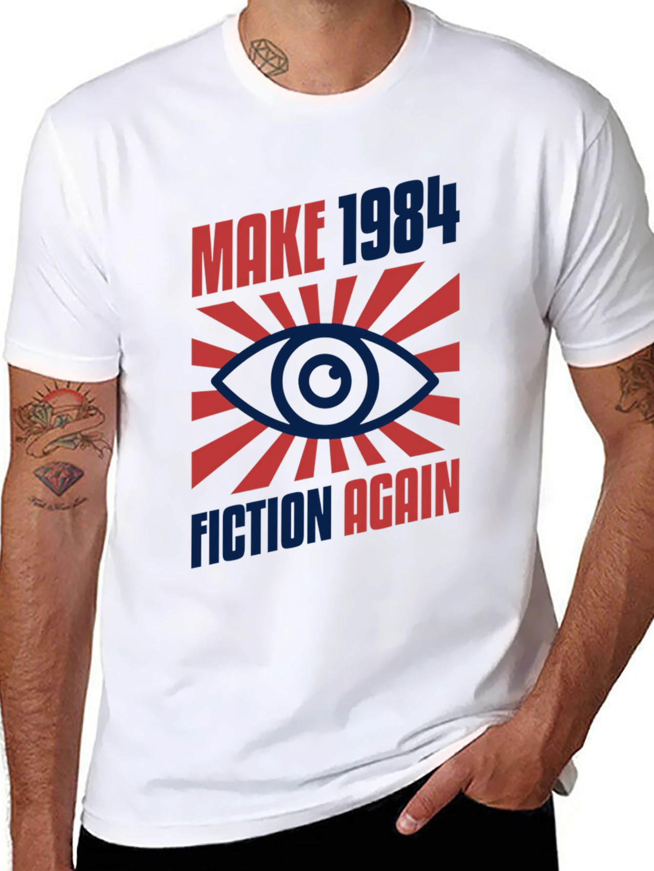 Make 1984 Fiction Again Graphic Tee
