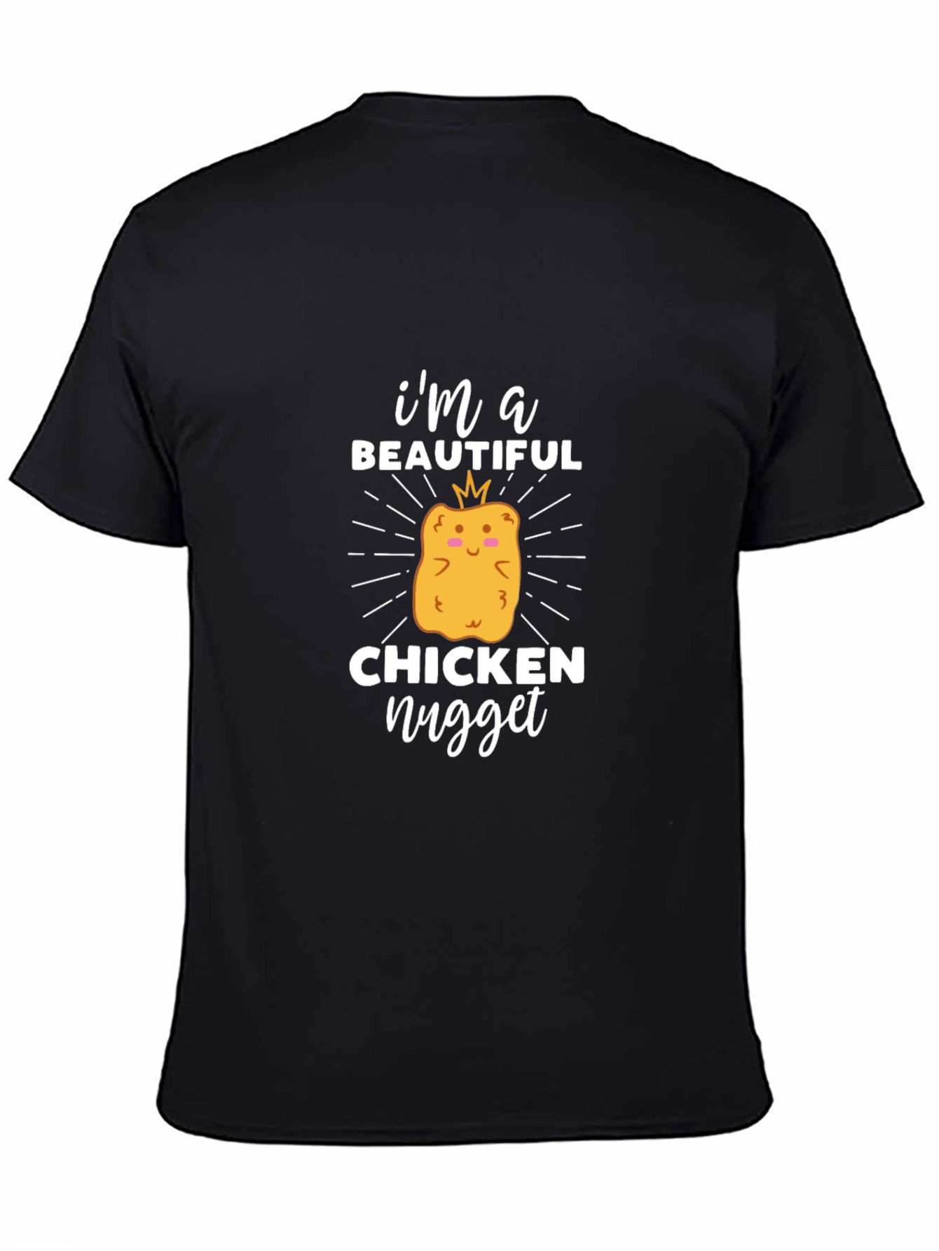 Funny Chicken Nugget Graphic T-Shirt