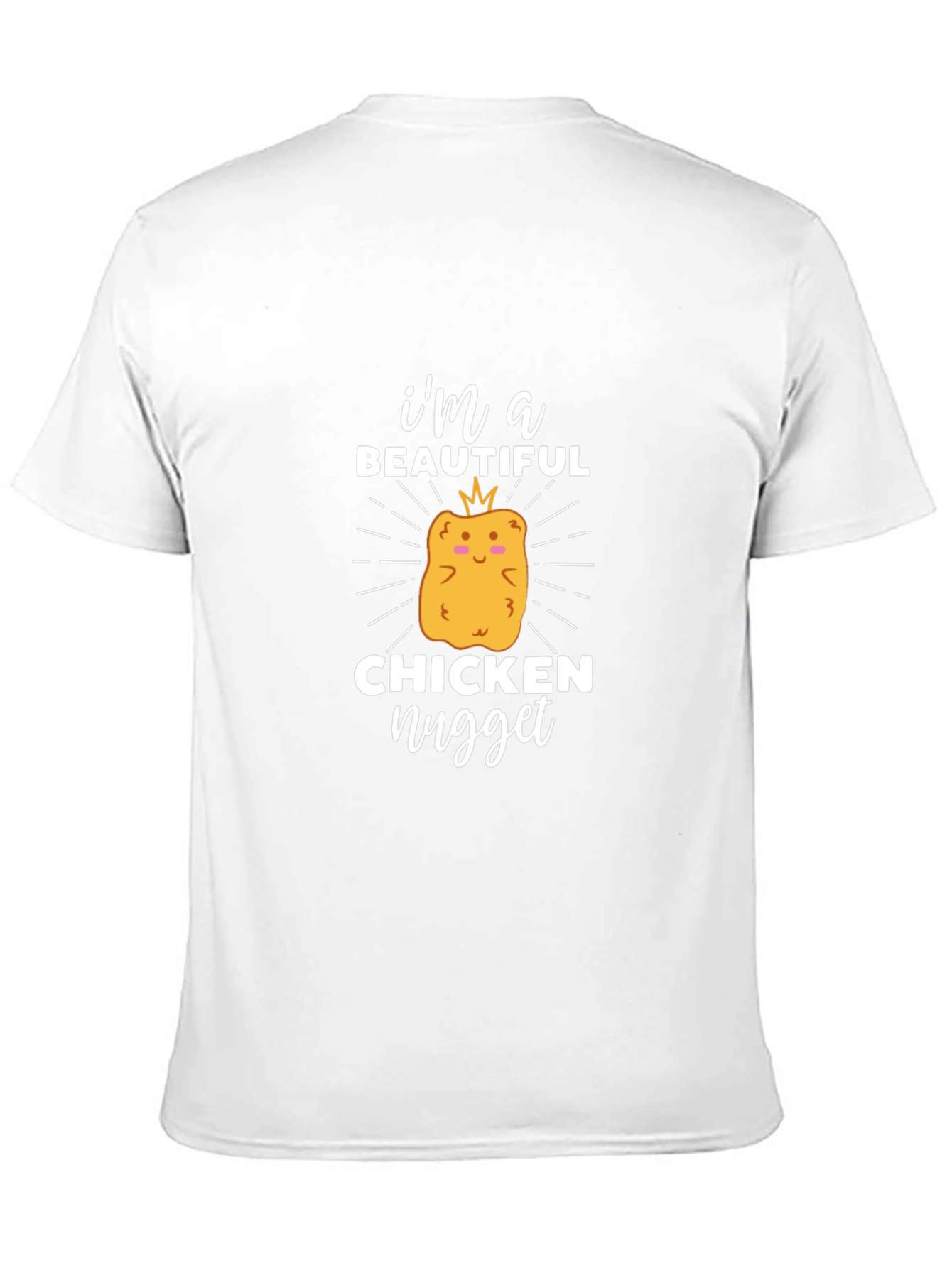Funny Chicken Nugget Graphic T-Shirt