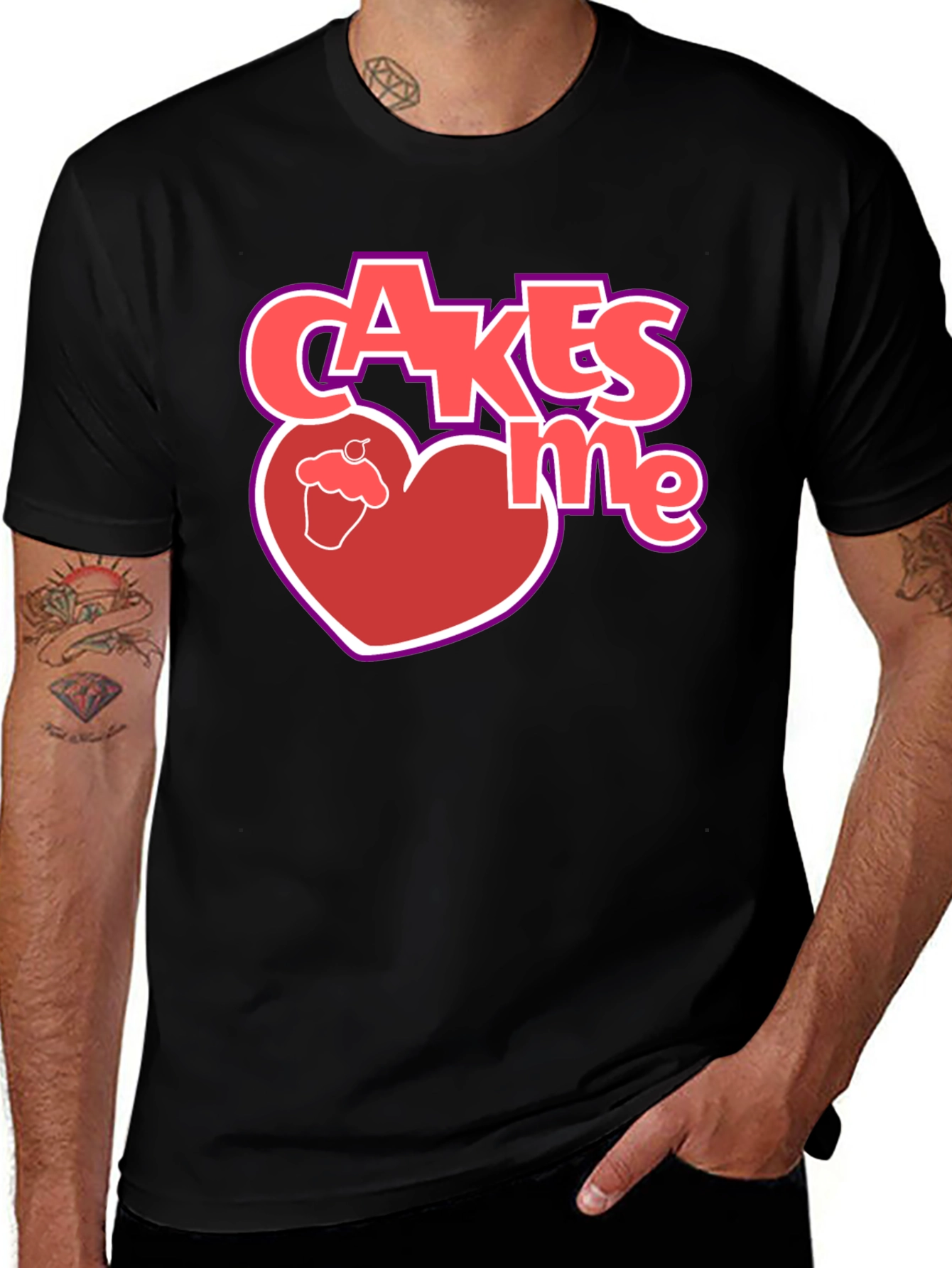 Cakes Love Me Graphic T-Shirt