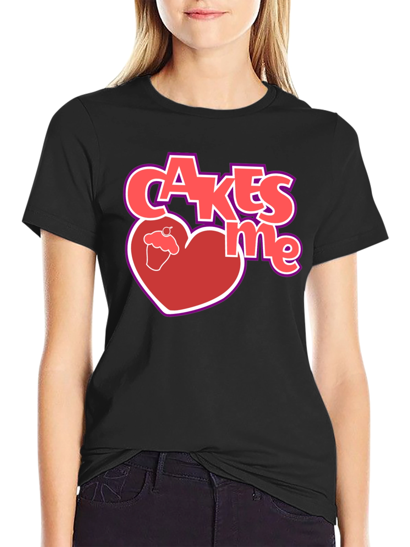 Cakes Love Me Graphic T-Shirt