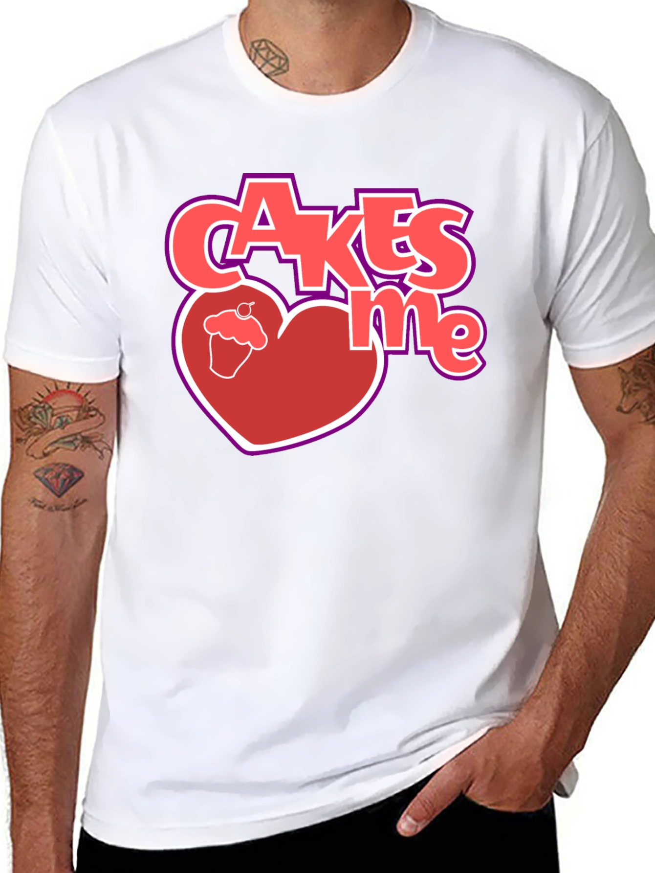 Cakes Love Me Graphic T-Shirt