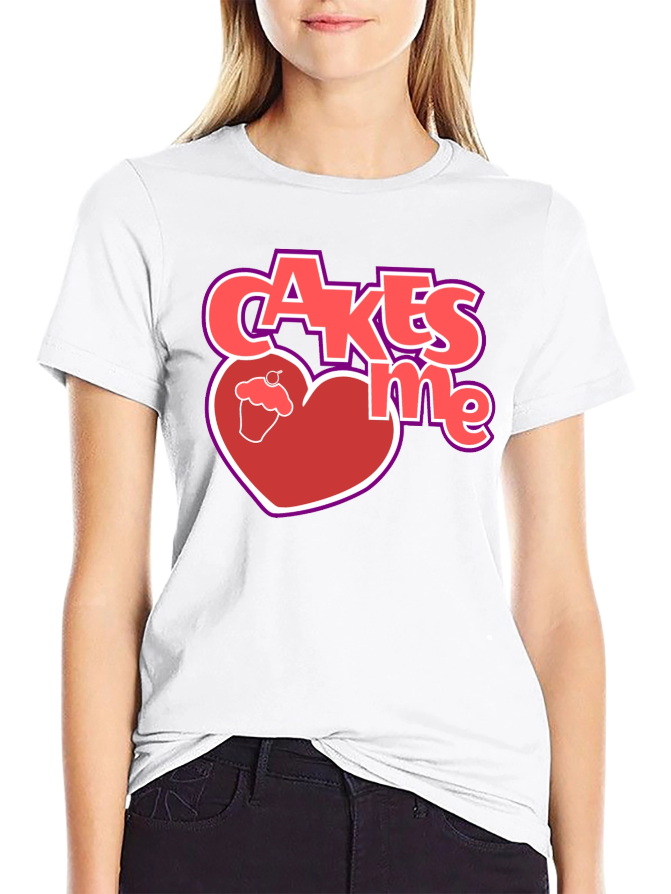 Cakes Love Me Graphic T-Shirt