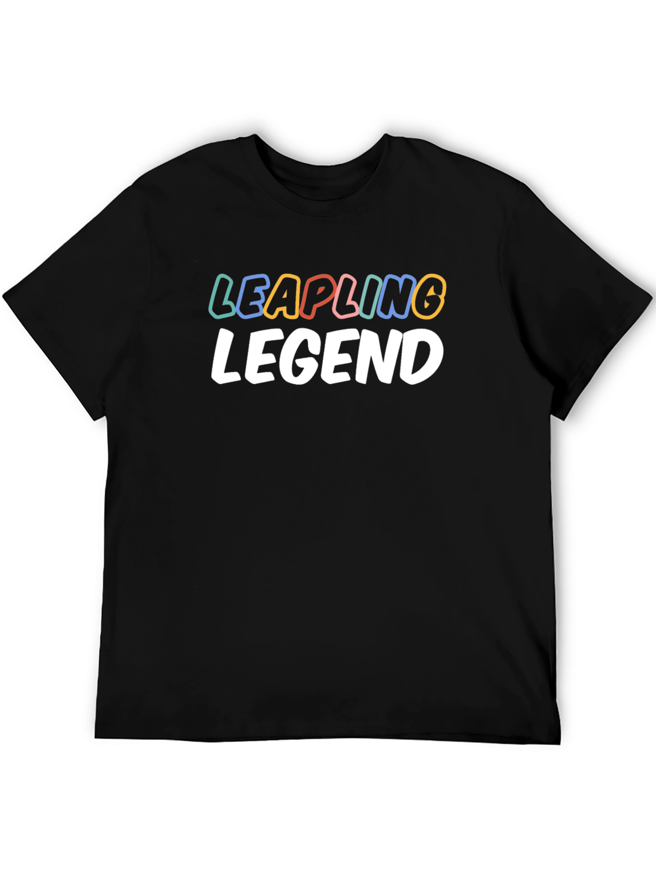 Leapling Legend Black Graphic Tee