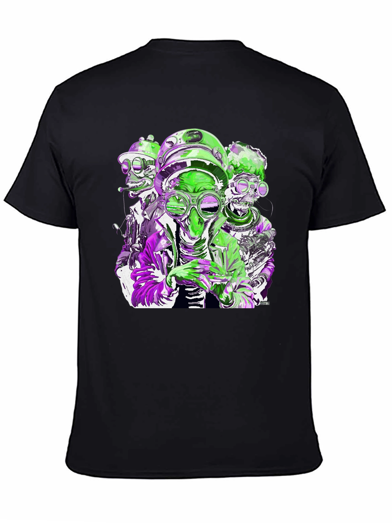 Gas Mask Crew Graphic T-Shirt