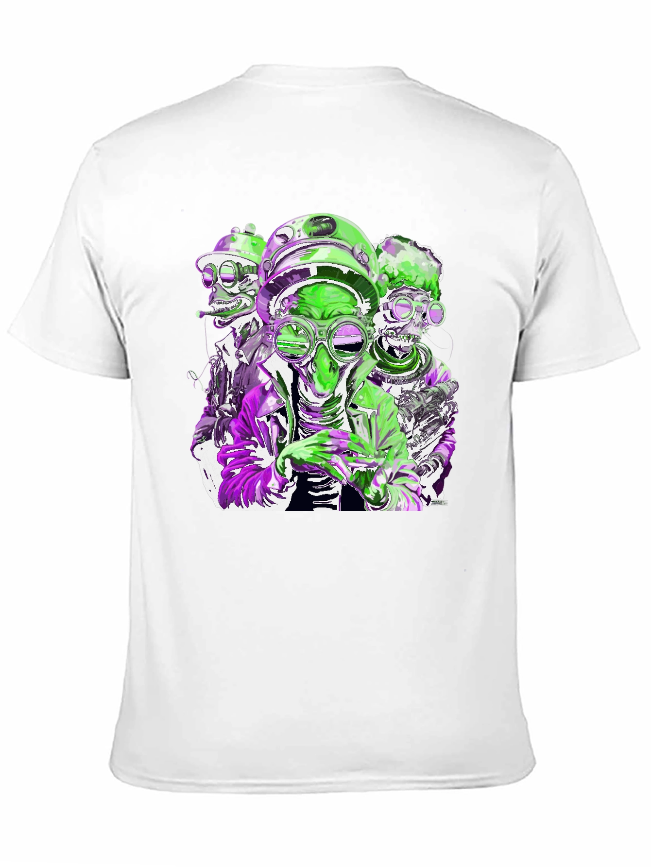 Gas Mask Crew Graphic T-Shirt